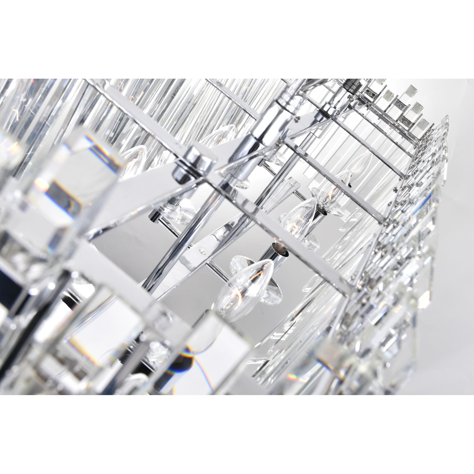 Henrietta 47 Inch 10 Light Linear Suspension Light by CWI Lighting