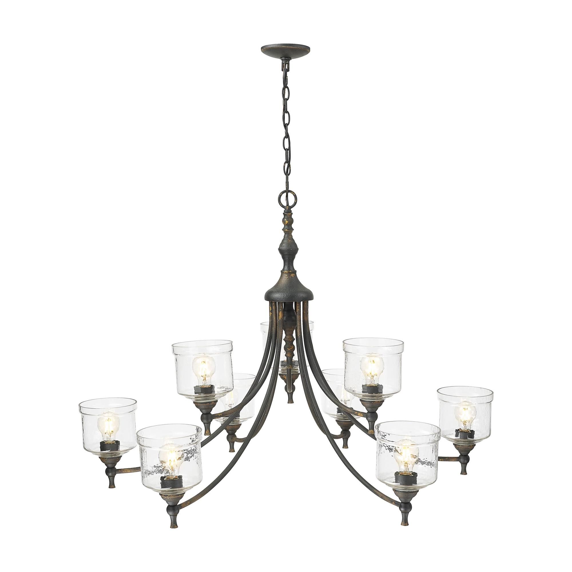 Keating 44 Inch Chandelier by Golden Lighting