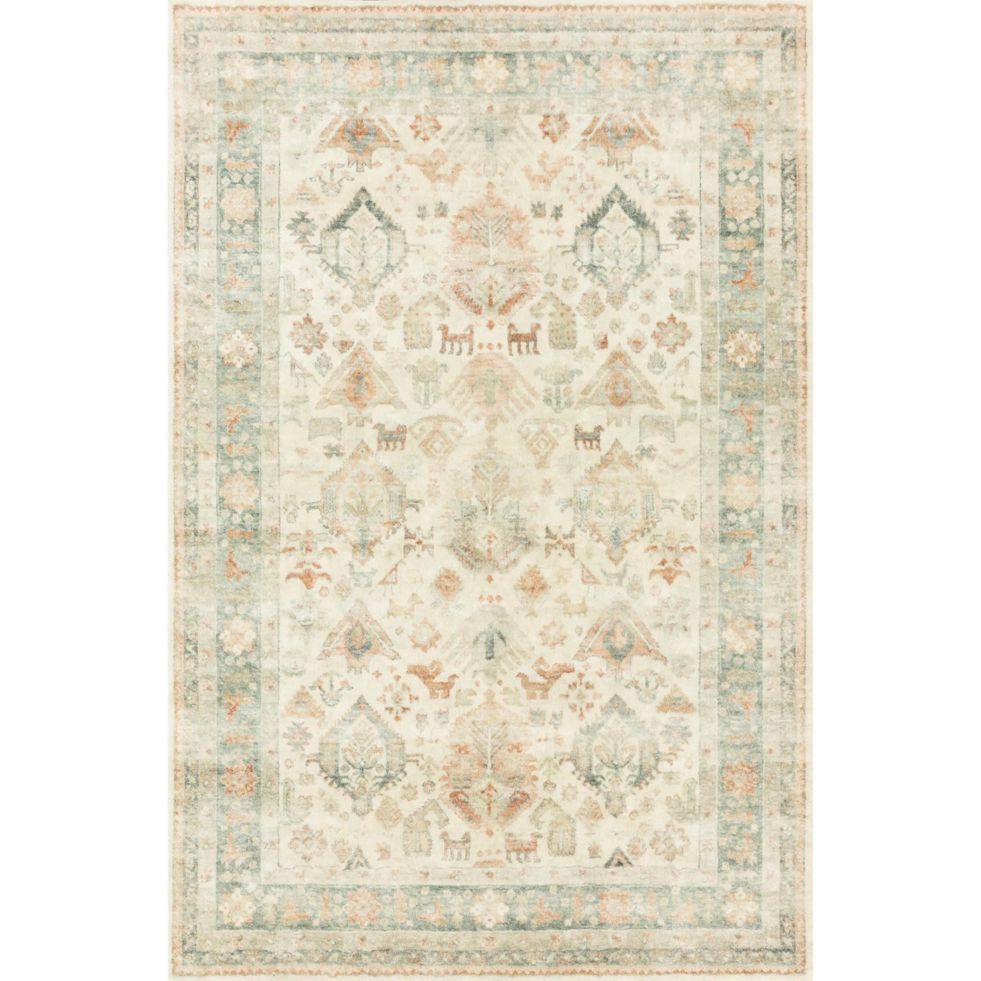 Rosette Area Rug,