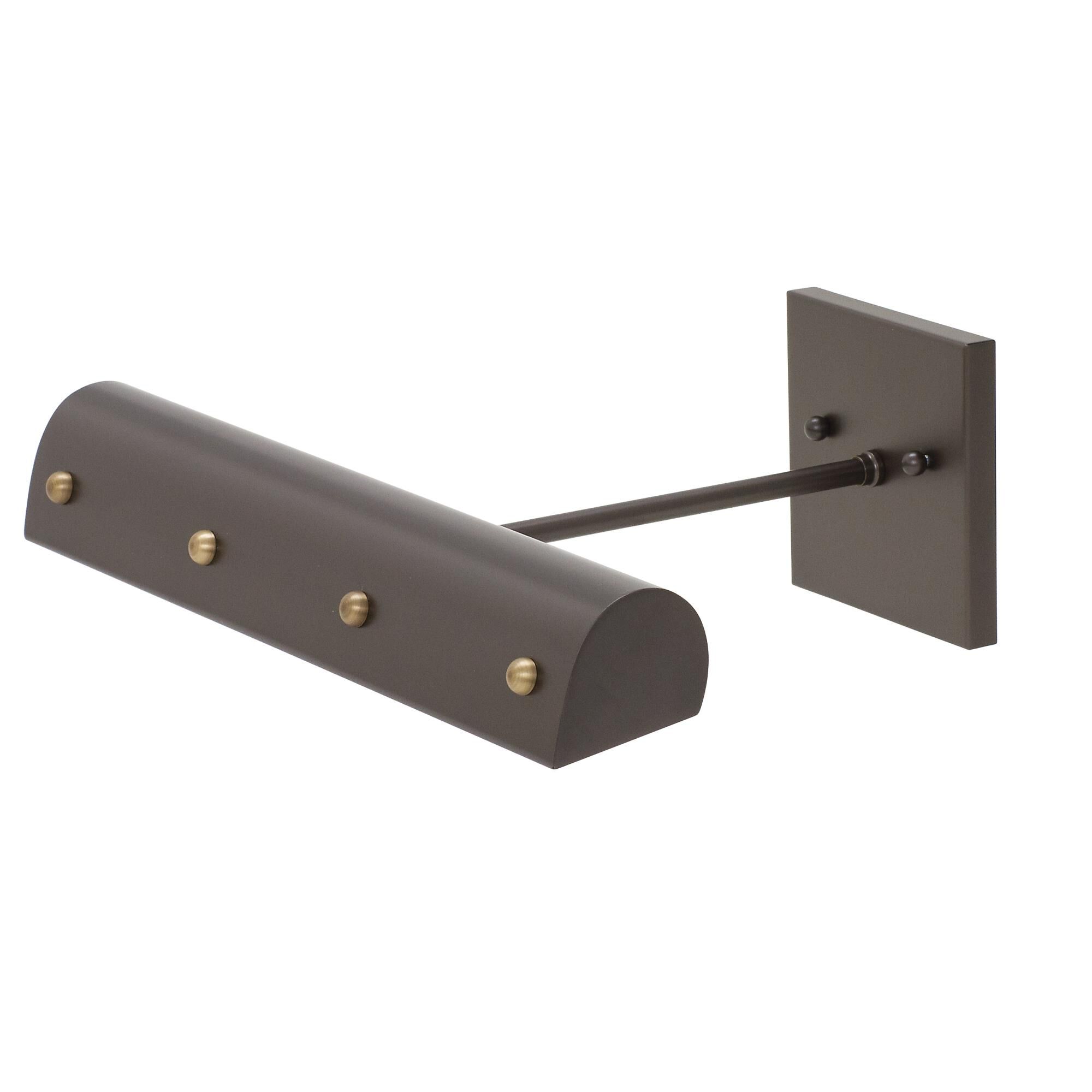 Shown in Mahogany Bronze With Antique Brass Accents finish and Metal shade and Antique Brass accent