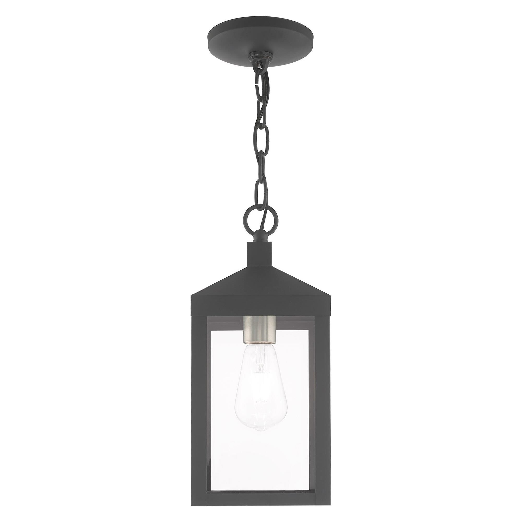 Livex Lighting Nyack 14 Inch Tall Outdoor Hanging Lantern