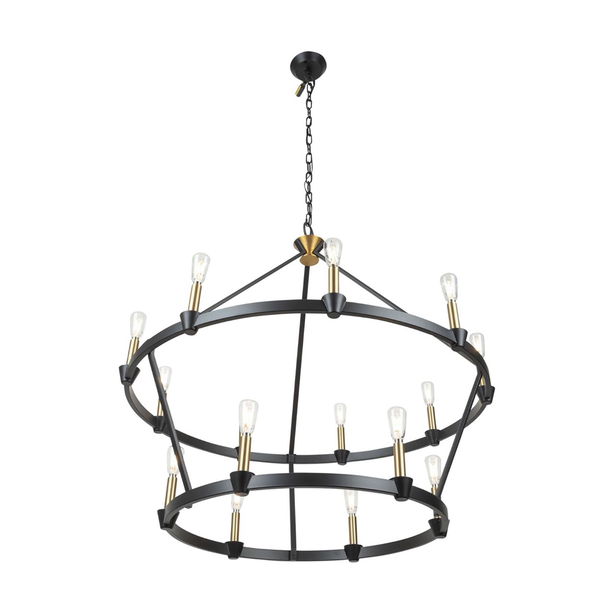 Kevin Kraemer Notting Hill 36 Inch 15 Light Chandelier,