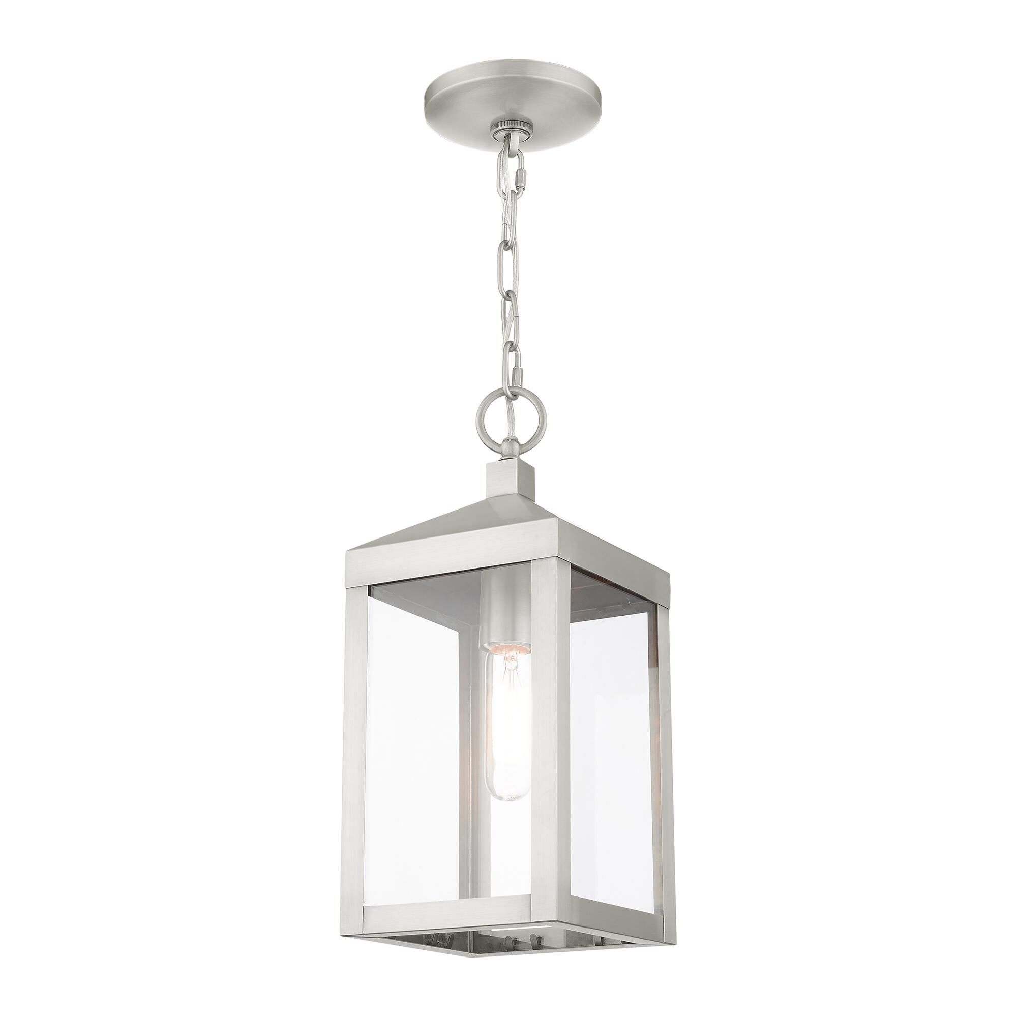 Livex Lighting Nyack 14 Inch Tall Outdoor Hanging Lantern