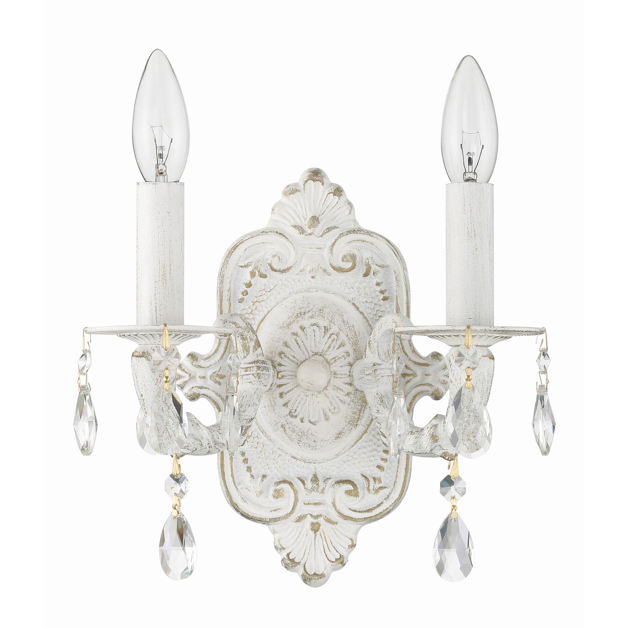 Paris Market 10 Inch Wide 2 Light Wall Sconce,