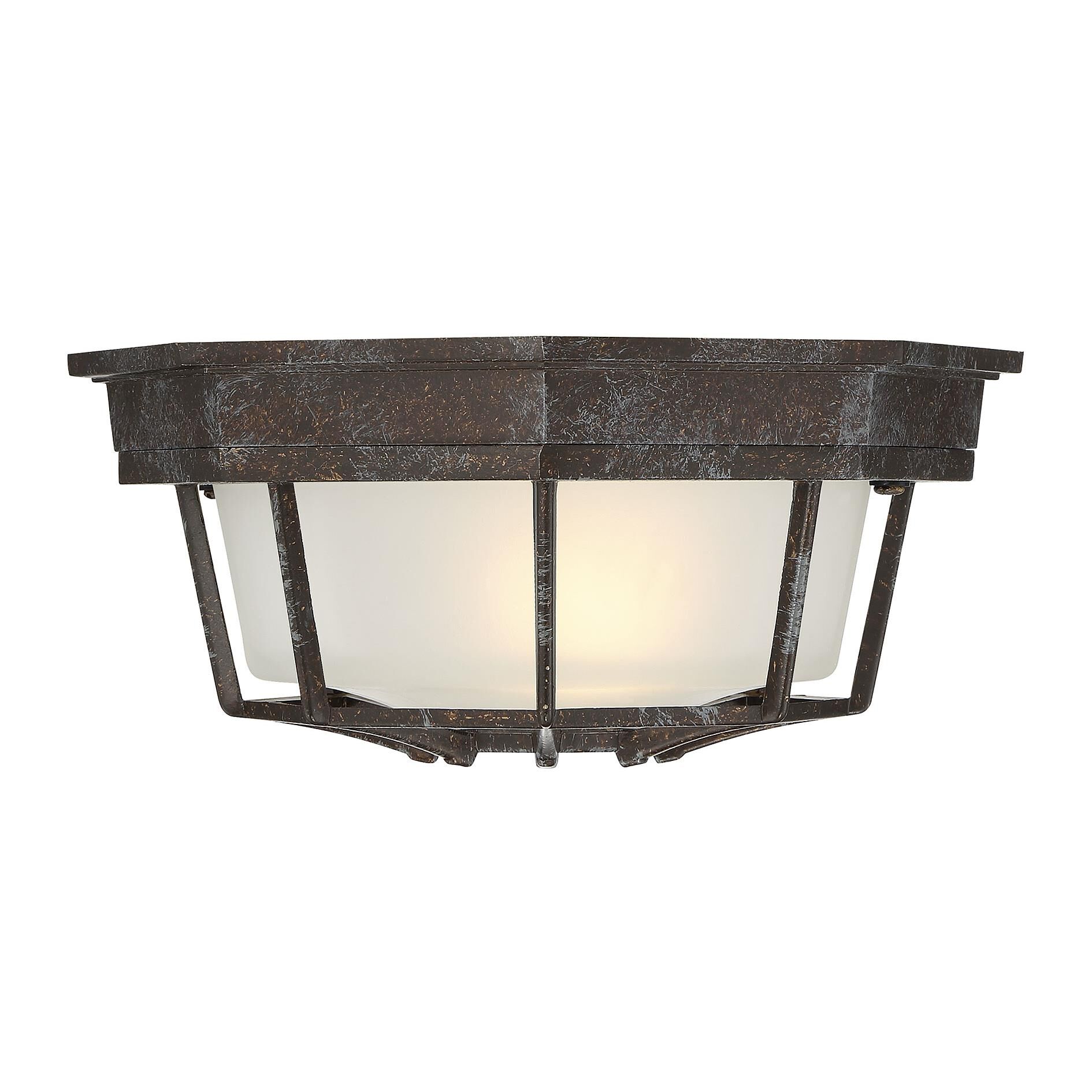Savoy House Exterior Collections 9 Inch Outdoor Flush Mount