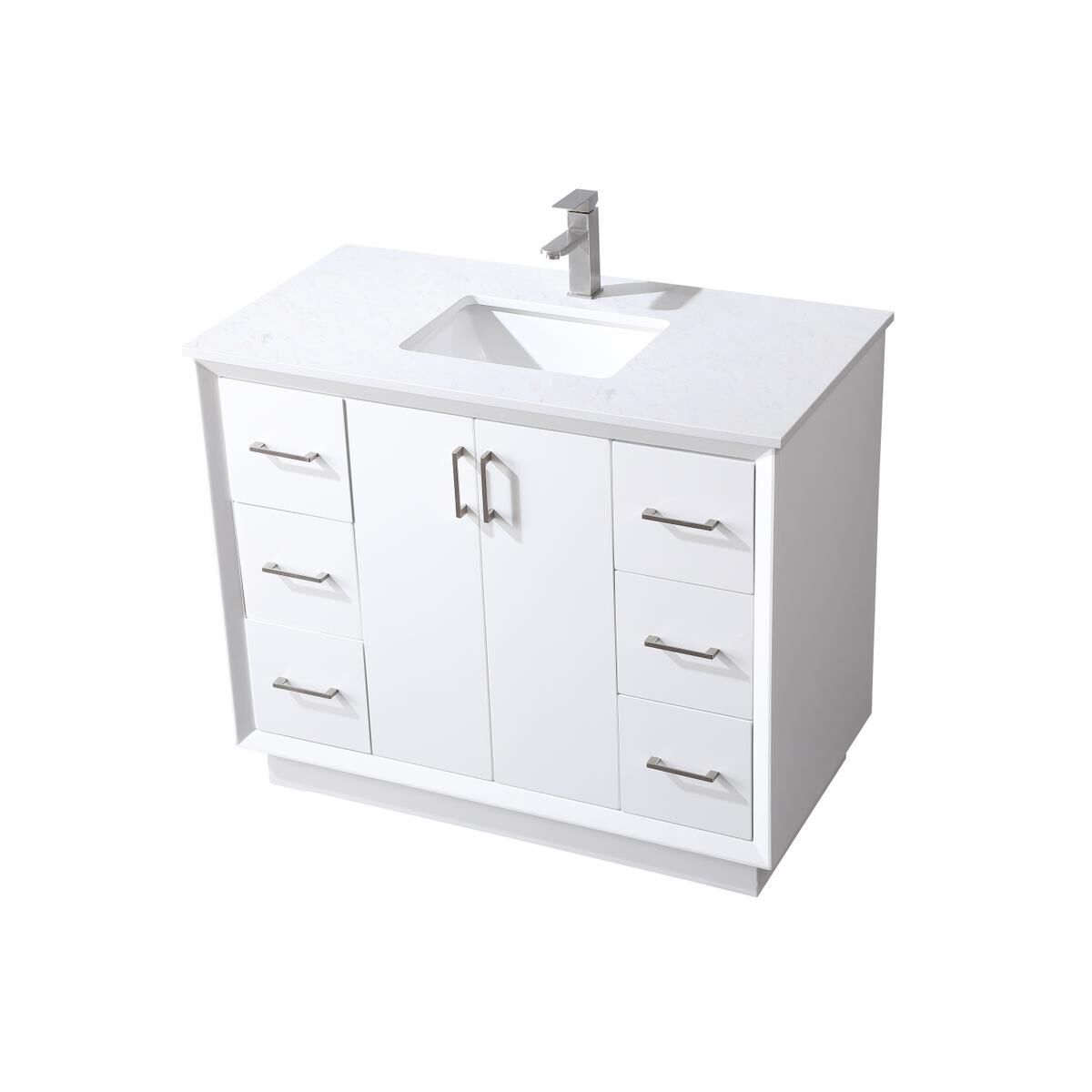 Hayes 42 Inch Bath Vanity by Elegant Decor