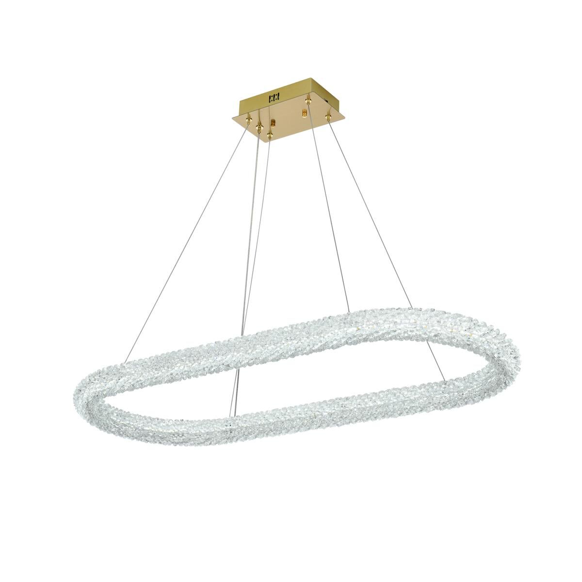 Bowen 42 Inch Linear Suspension Light by Elegant Lighting