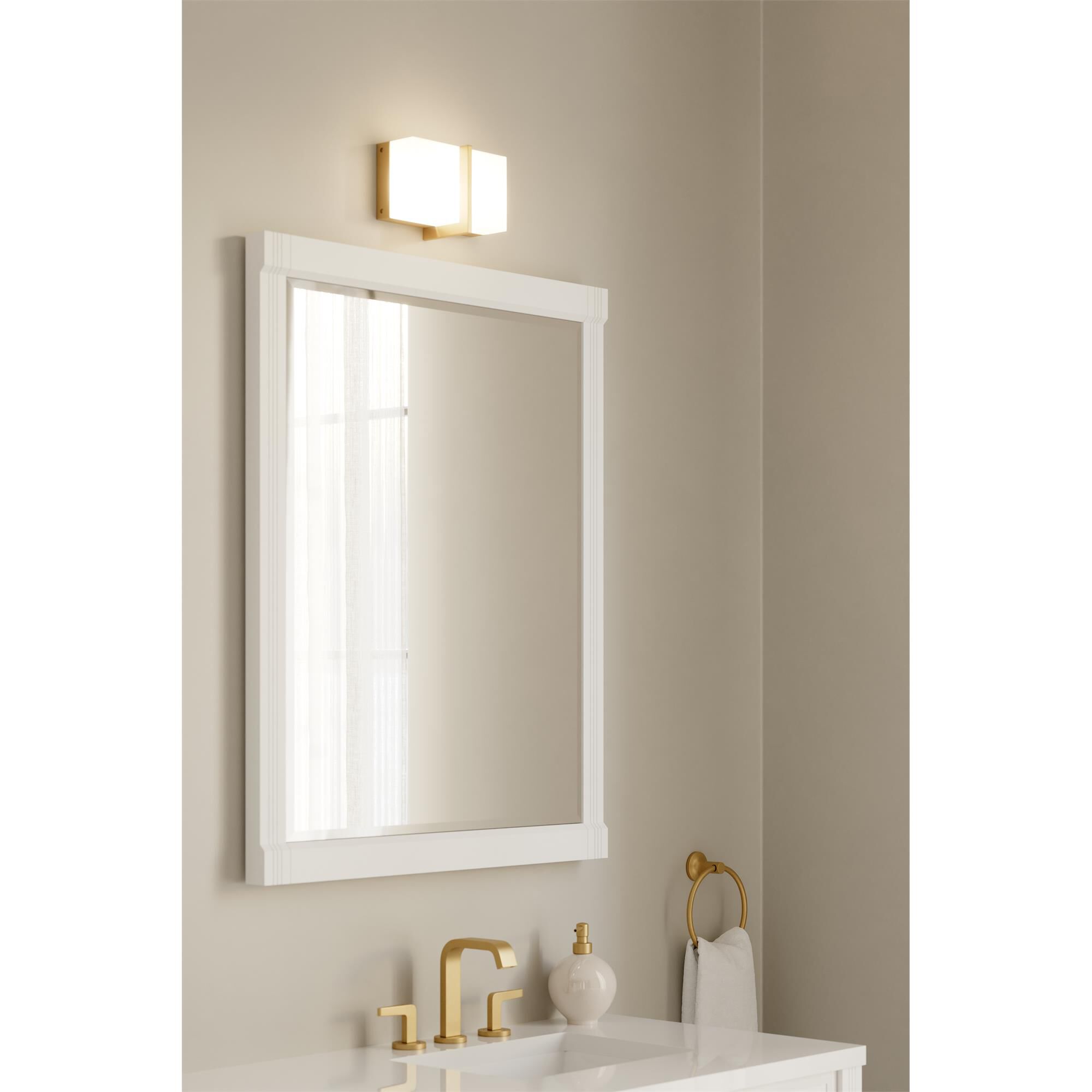 Minka Lavery High Rise 8 Inch LED Bath Vanity Light