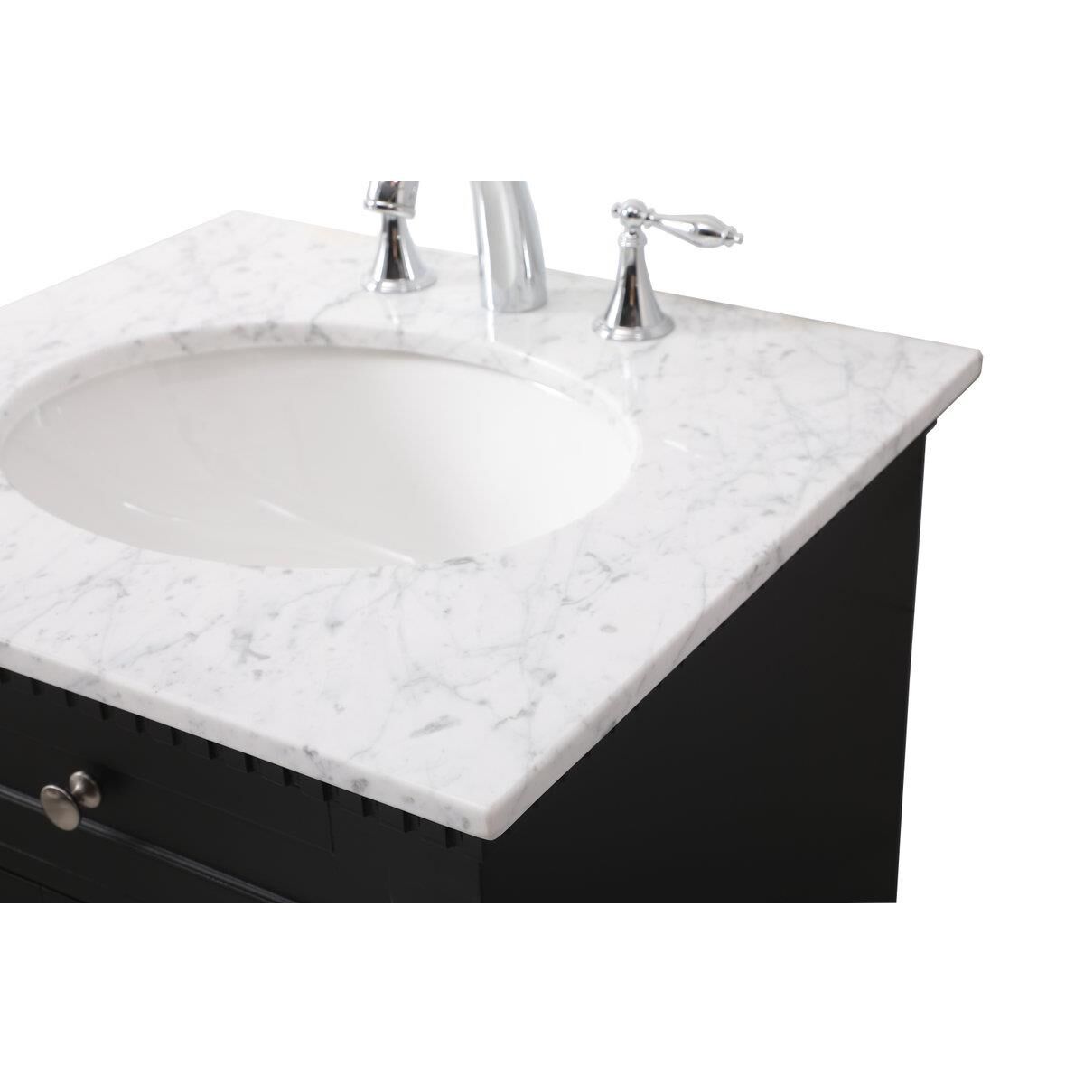 Shown in Black finish