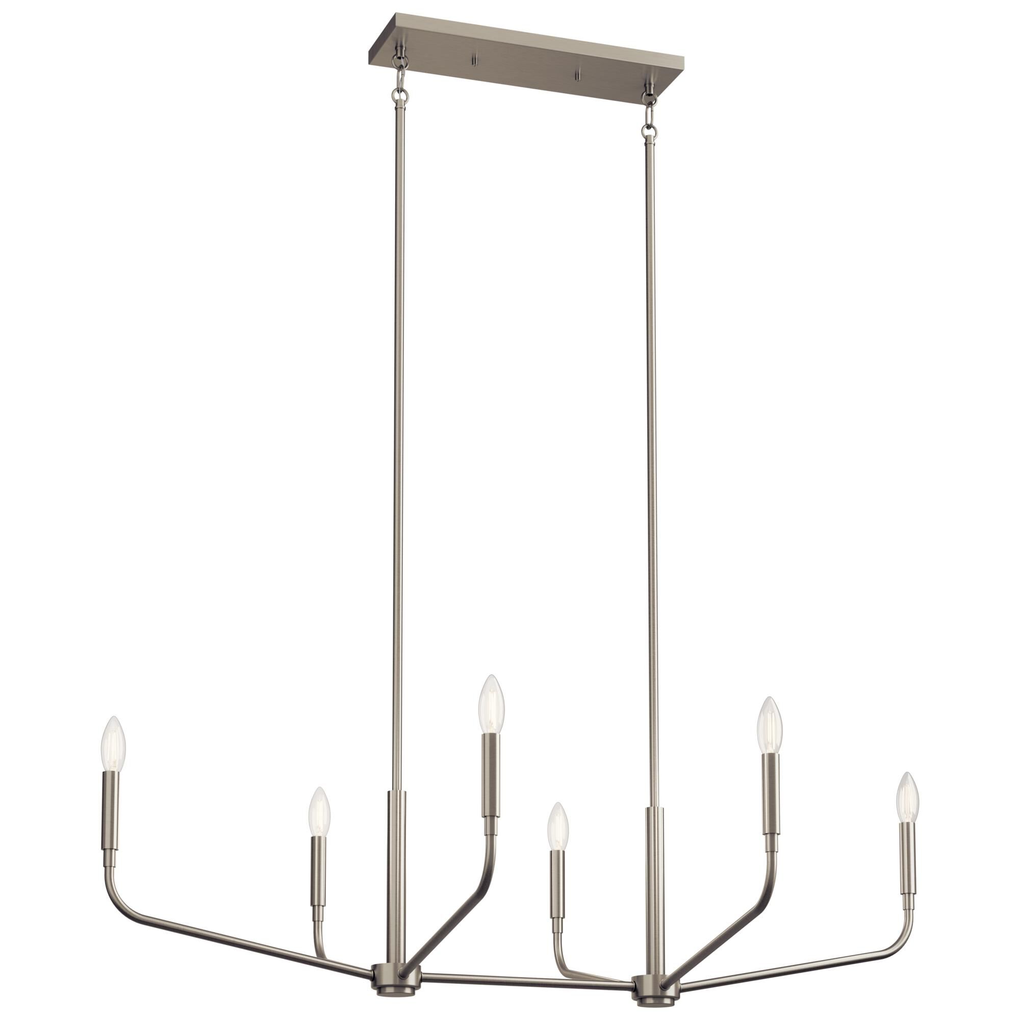 Shown in Brushed Nickel finish