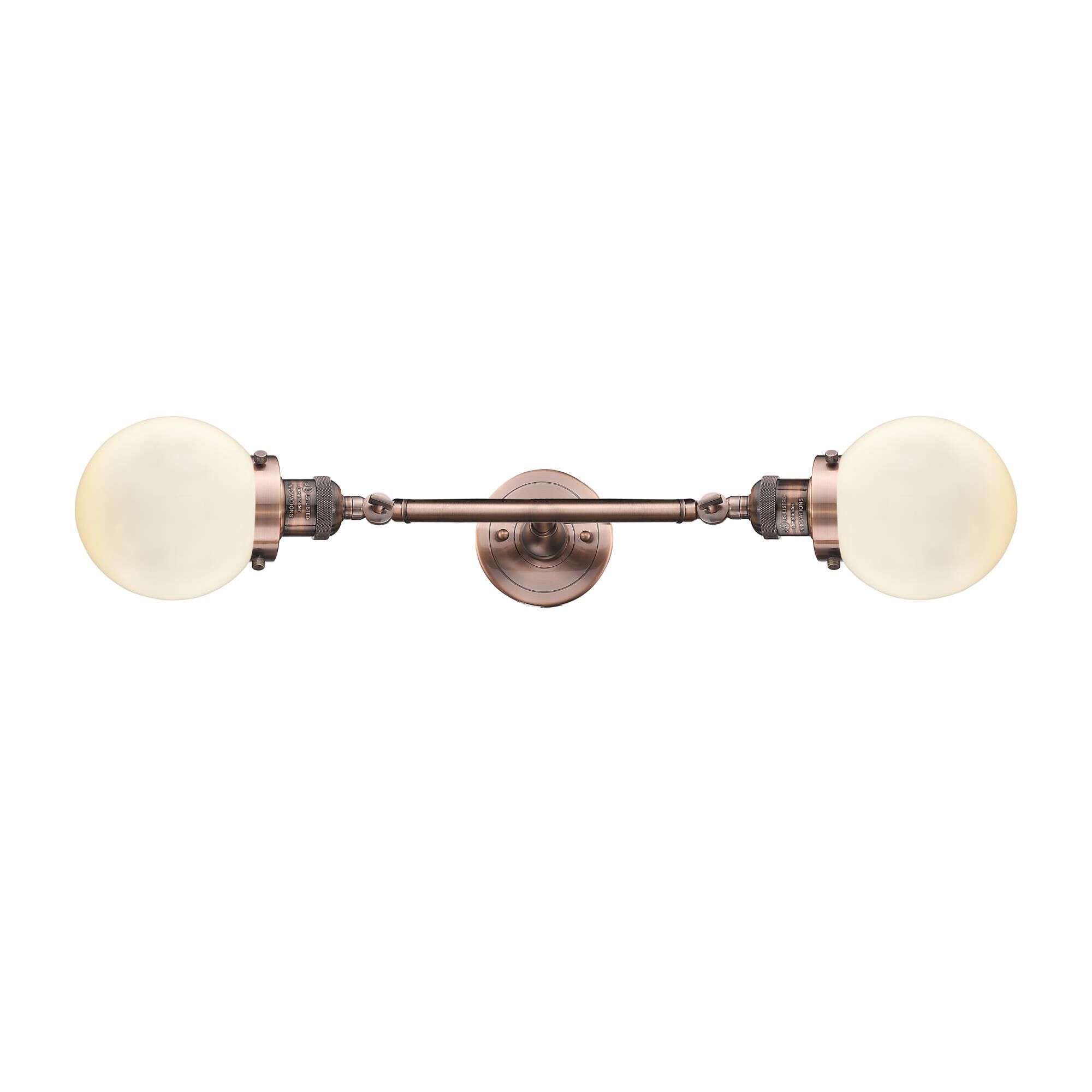 Bruno Marashlian Beacon 23 Inch 2 Light Bath Vanity Light by Innovations Lighting