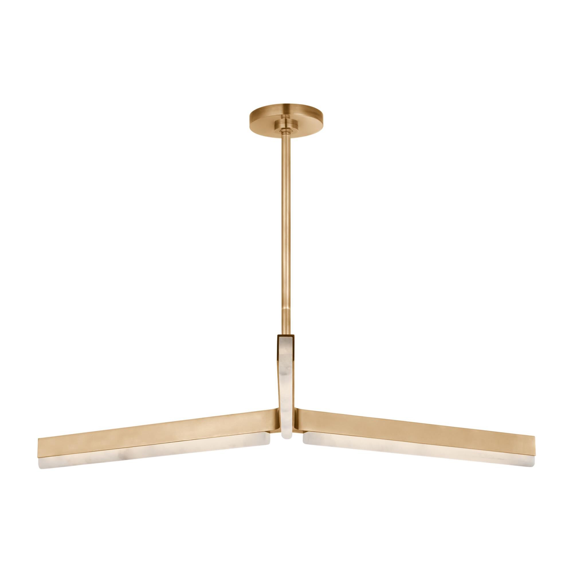 Kelly Wearstler Linea 42 Inch Chandelier by Visual Comfort Modern Collection