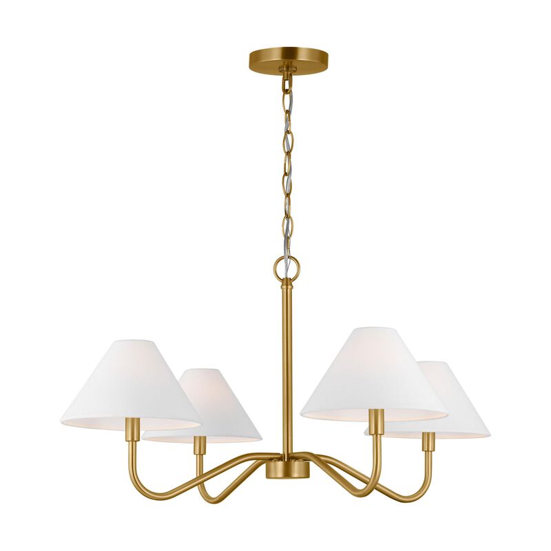 Drew & Jonathan Eldon 30 Inch Chandelier by Visual Comfort Studio