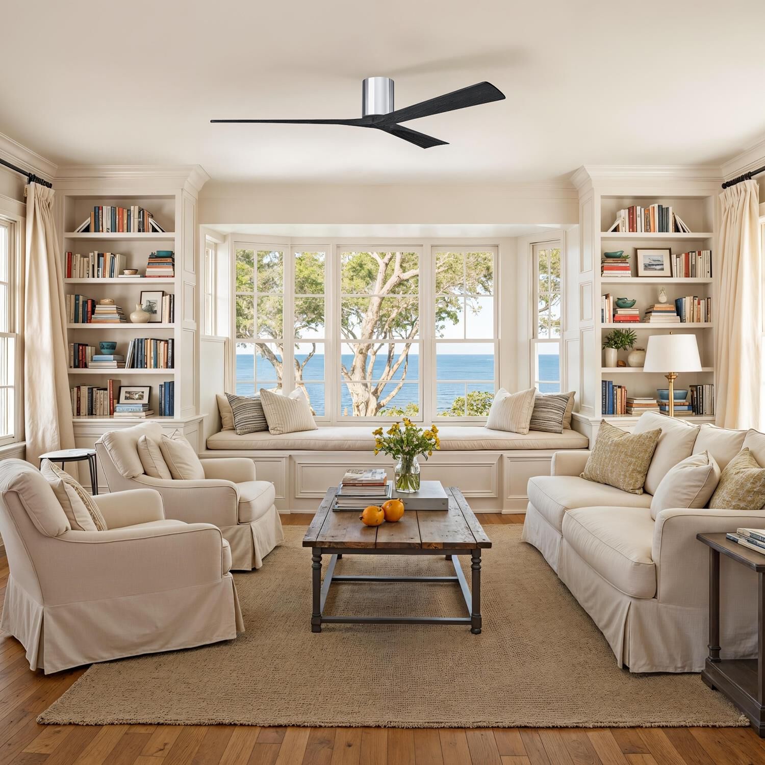 Irene 72 Inch Flush Mount Fan by Matthews Fan Company