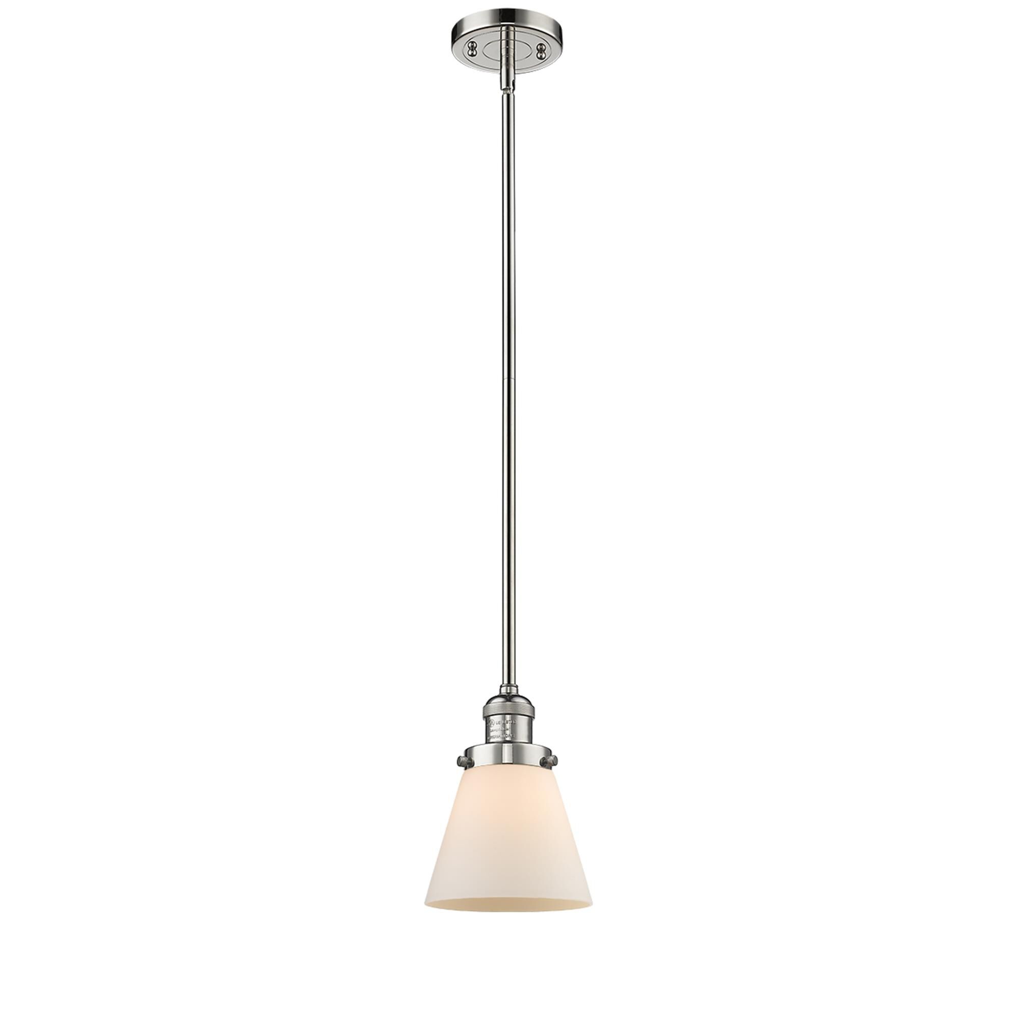 Bruno Marashlian Small Cone 6 Inch Mini Pendant by Innovations Lighting