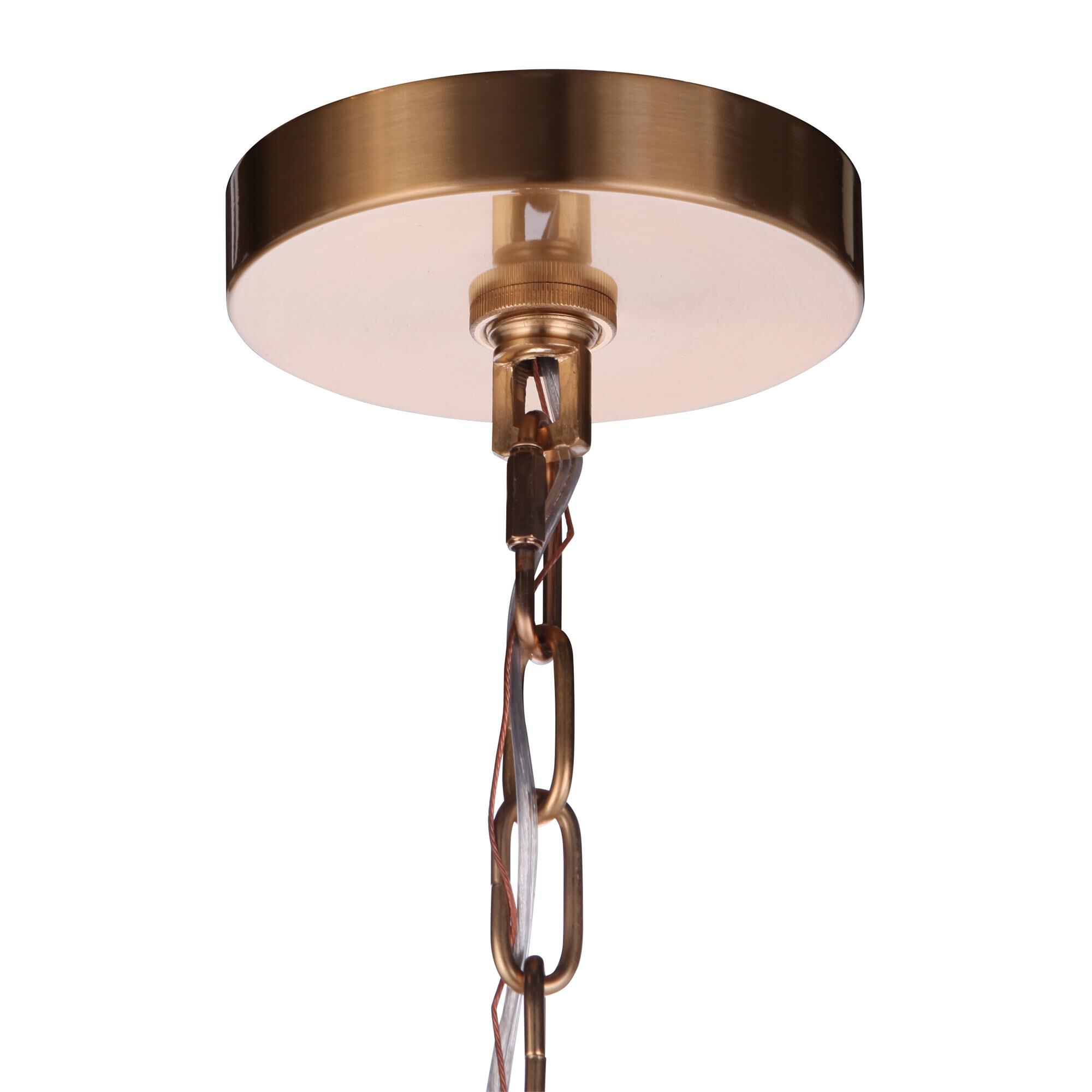 Shown in Satin Brass finish