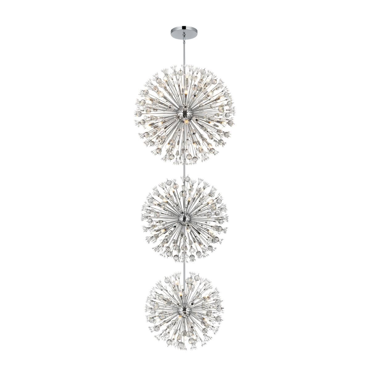 Vera 44 Inch Chandelier by Elegant Lighting