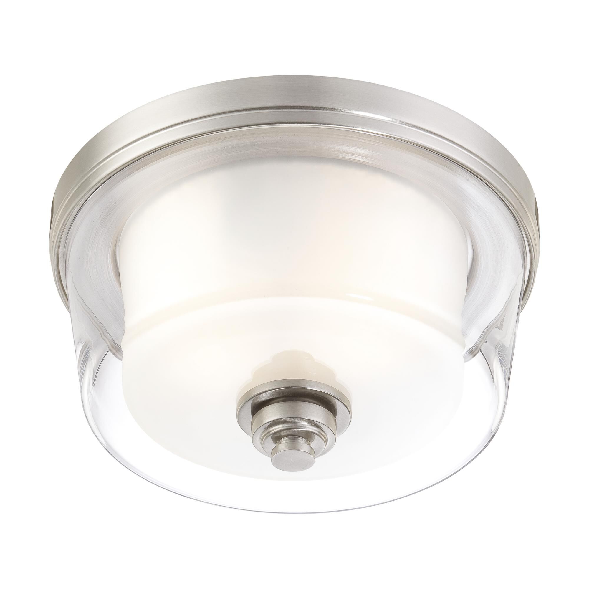 Decker 13 Inch 2 Light Flush Mount by Nuvo Lighting