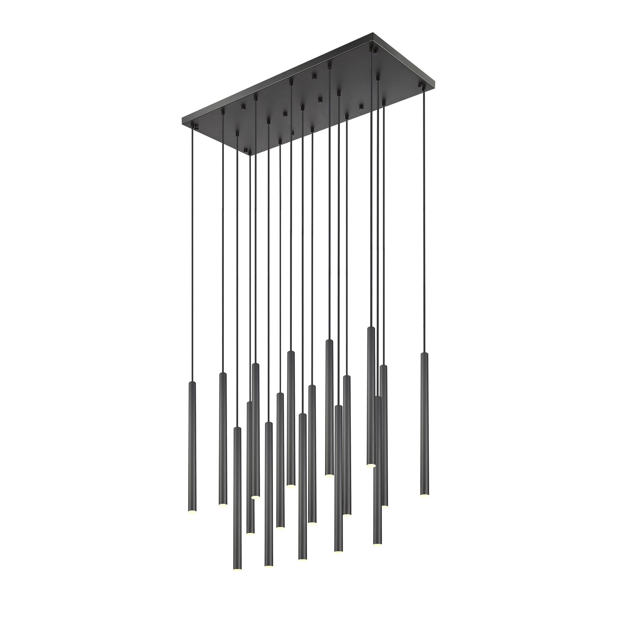 Shown in Matte Black finish and Matte Black glass and Matte Black shade