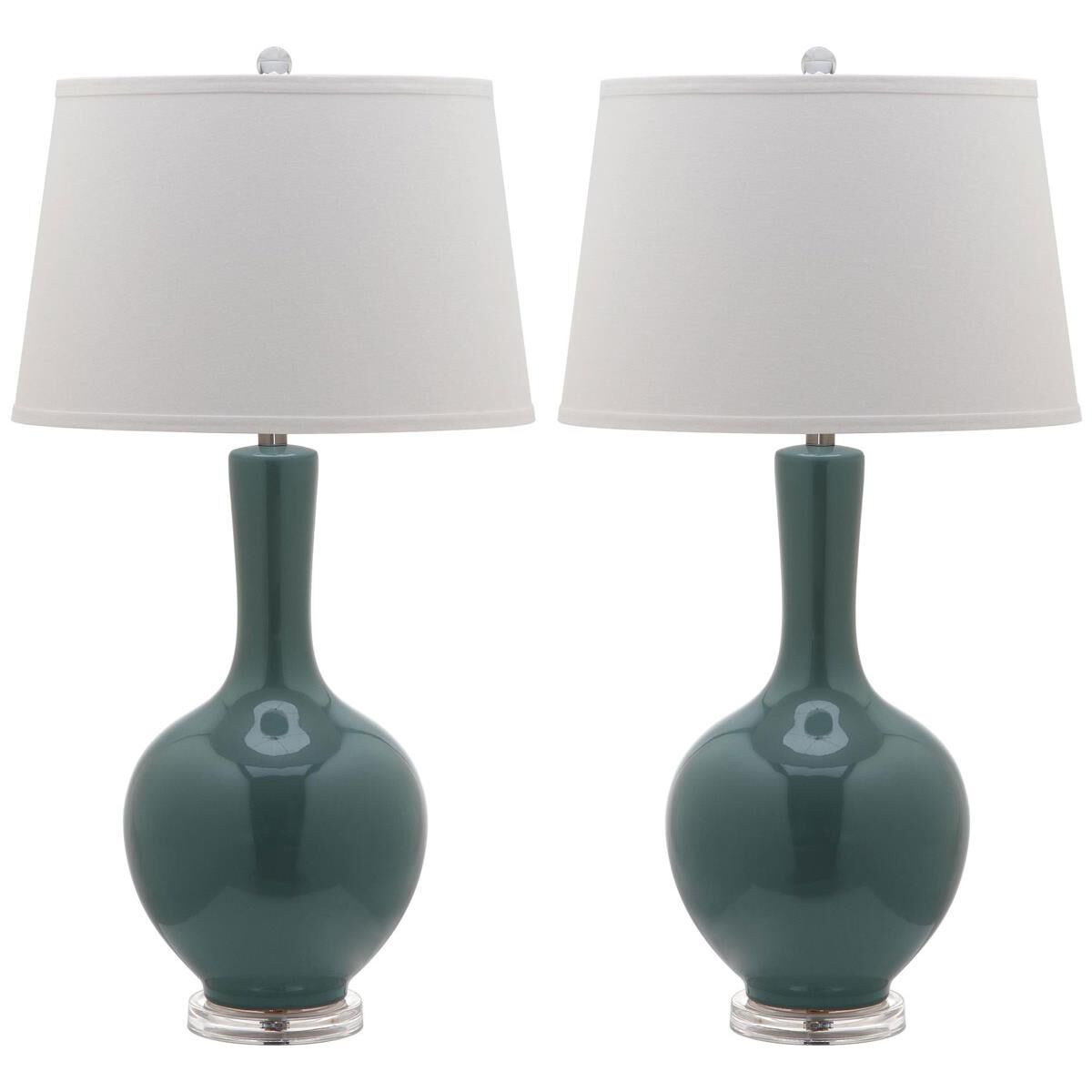 Shown in Teal finish and Cotton shade