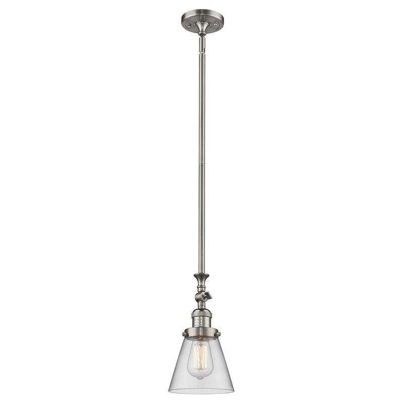 Bruno Marashlian Small Cone 6 Inch Mini Pendant by Innovations Lighting