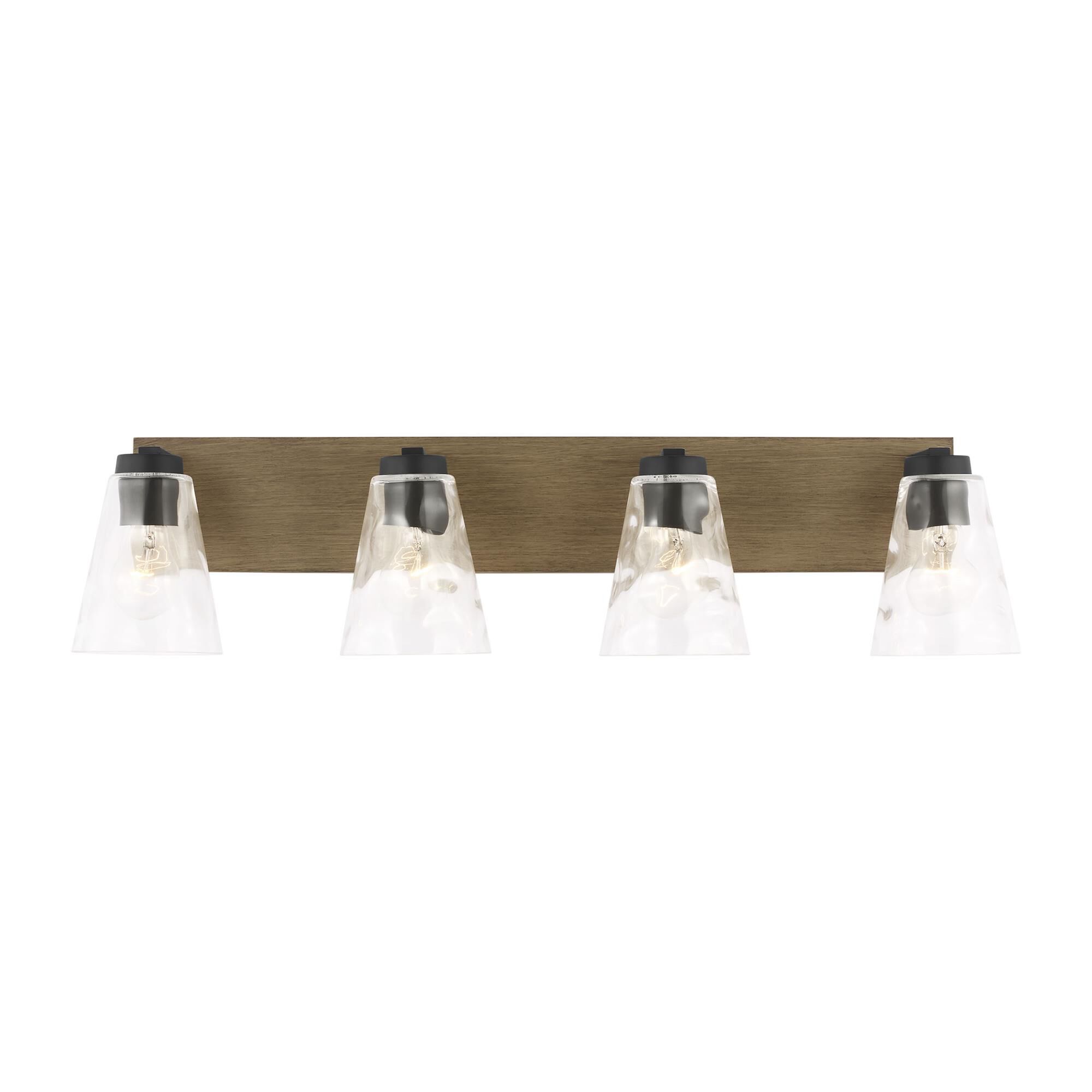 Shown in Midnight Black finish and Clear Water glass