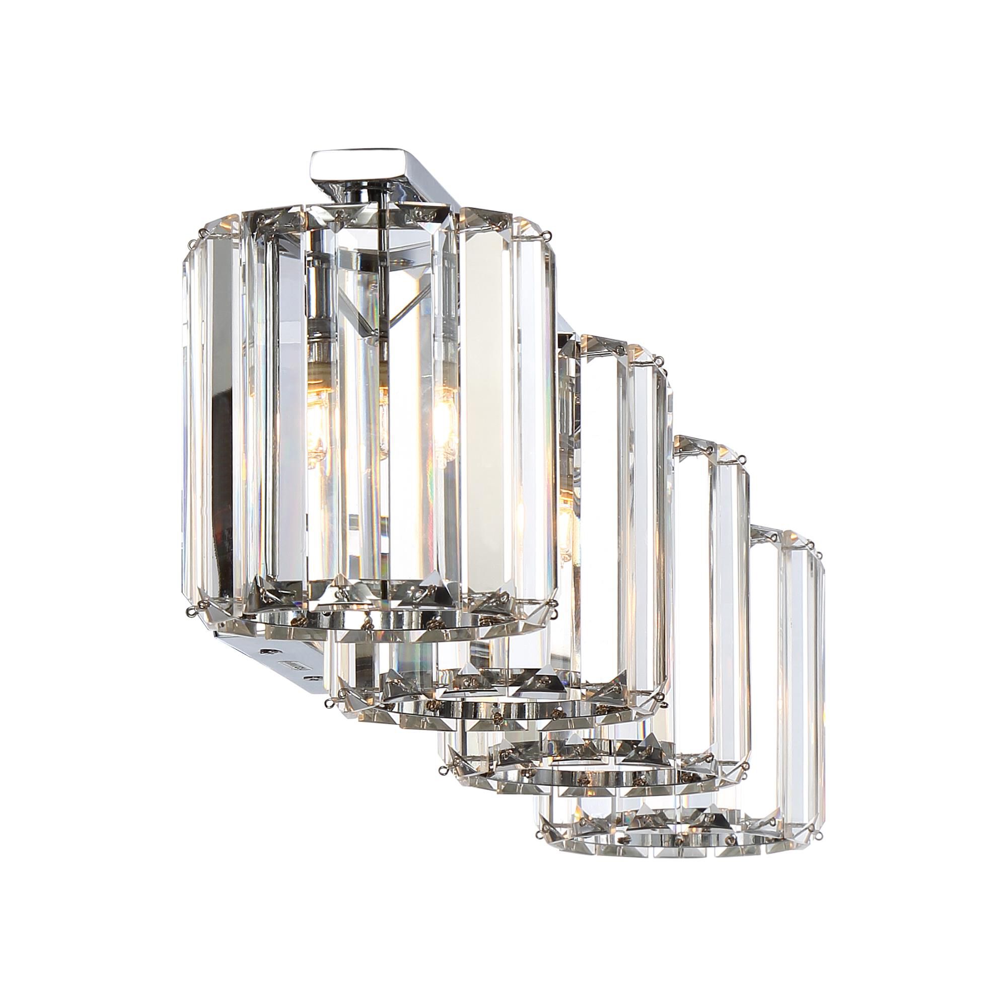 Platinum Collection Divine 31 Inch 4 Light LED Bath Vanity Light by Quoizel
