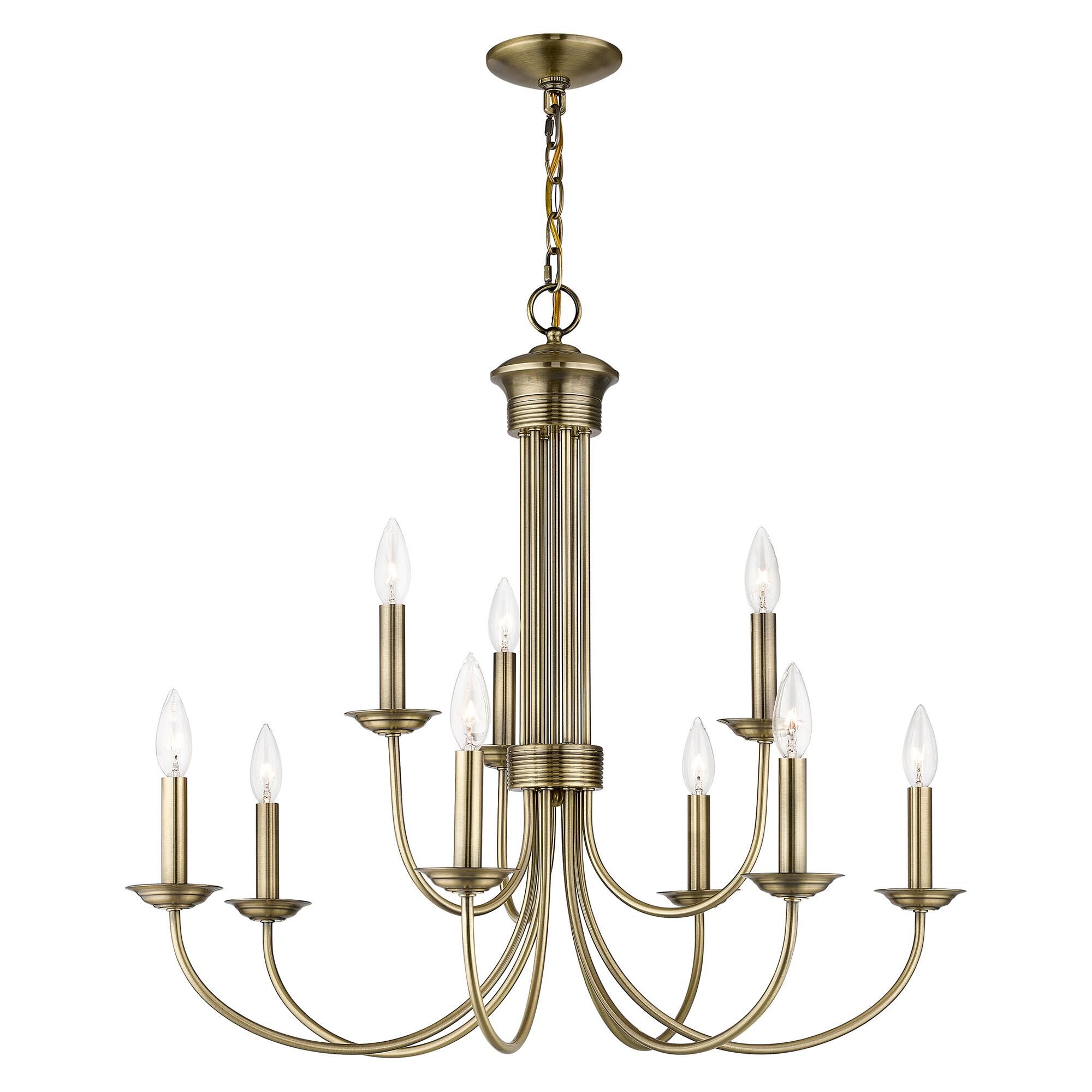 Shown in Antique Brass finish