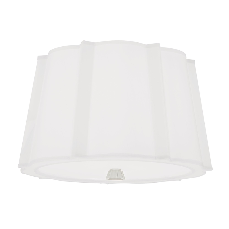 Humphrey 17 Inch 2 Light Semi Flush Mount by Hudson Valley Lighting