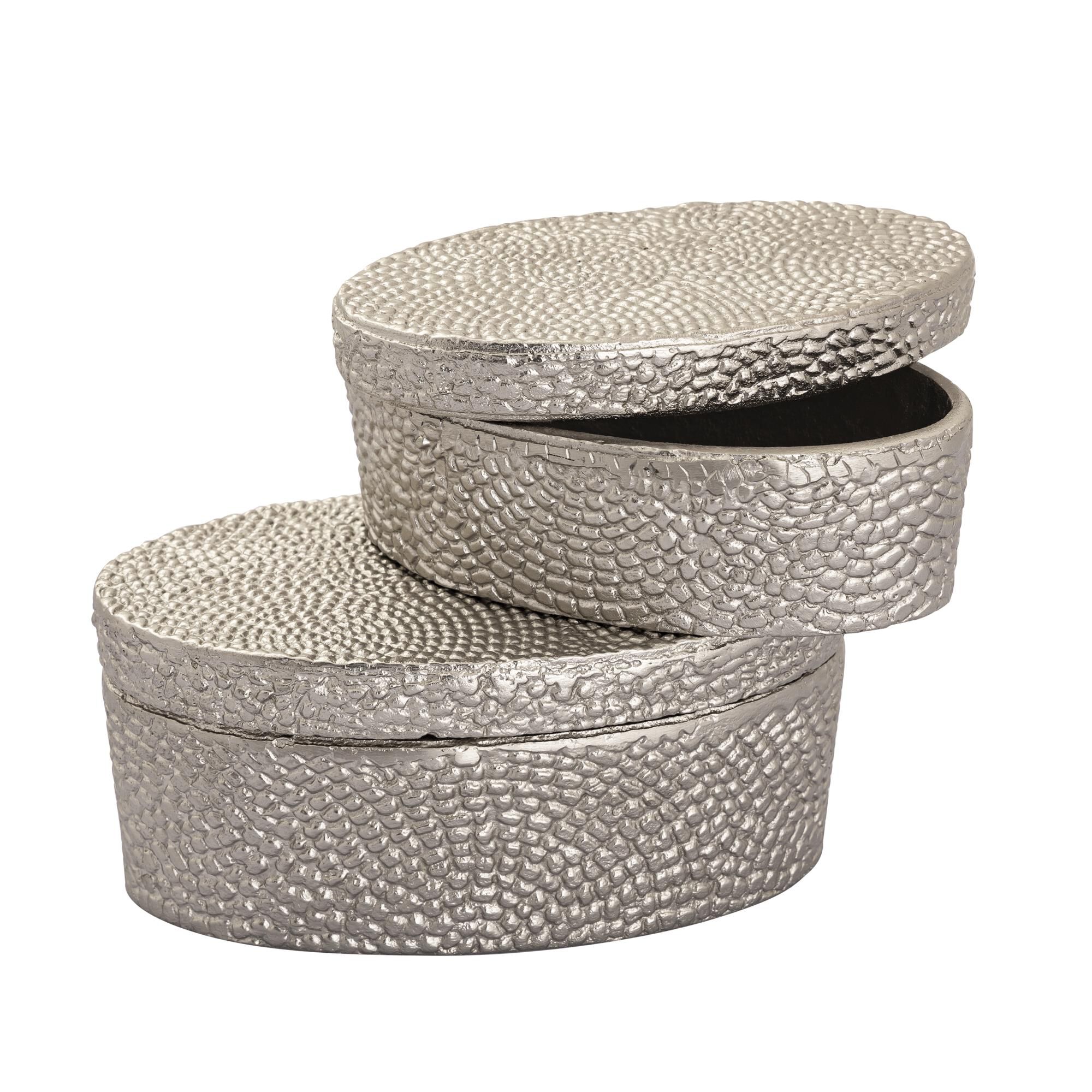 Oval Pebble Accent Box by ELK Home