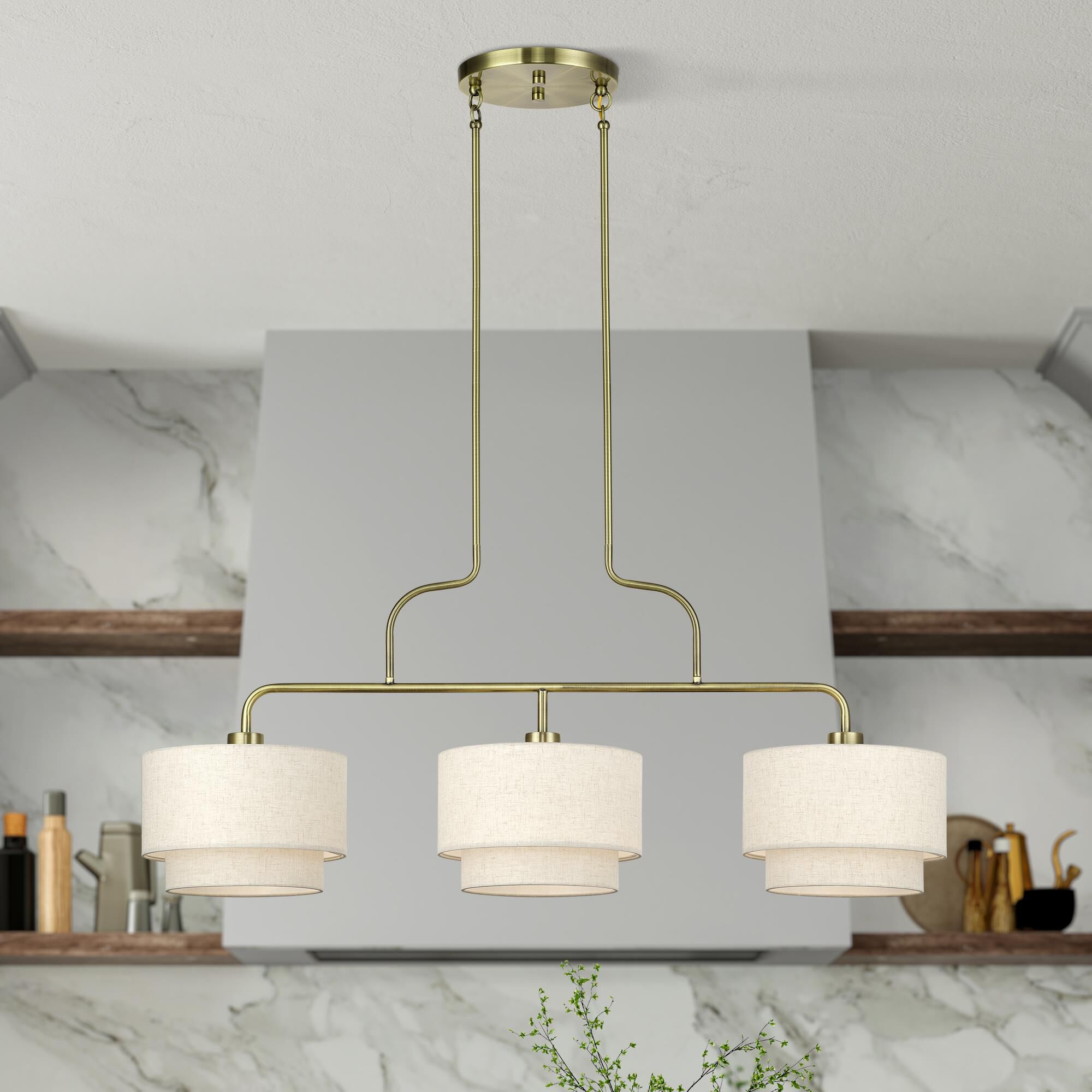 Manorwood 48 Inch Linear Suspension Light by Livex Lighting