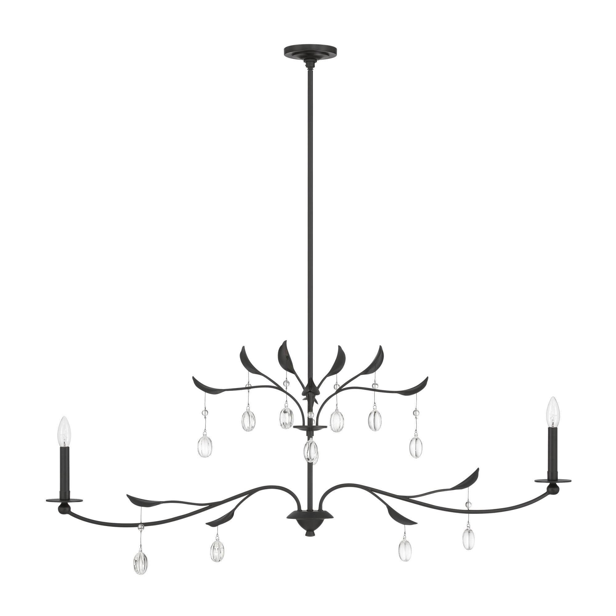 Shown in Textured Black finish and White shade