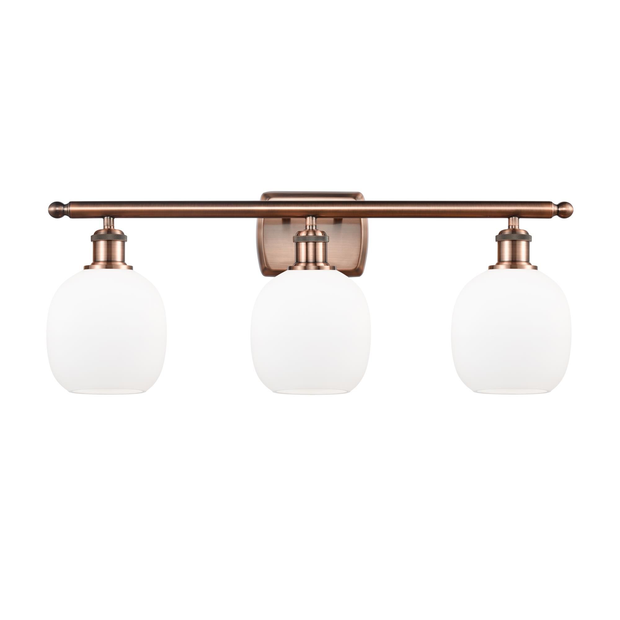 Shown in Antique Copper finish and Sphere glass and Glass shade