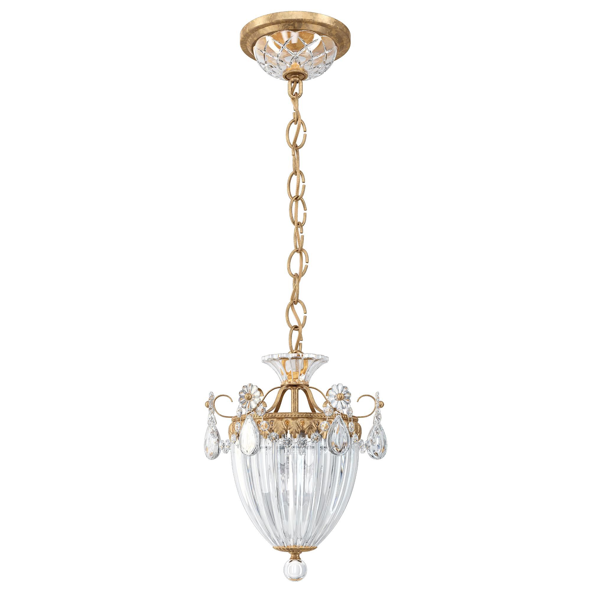 Shown in French Gold finish and Clear Radiance crystal