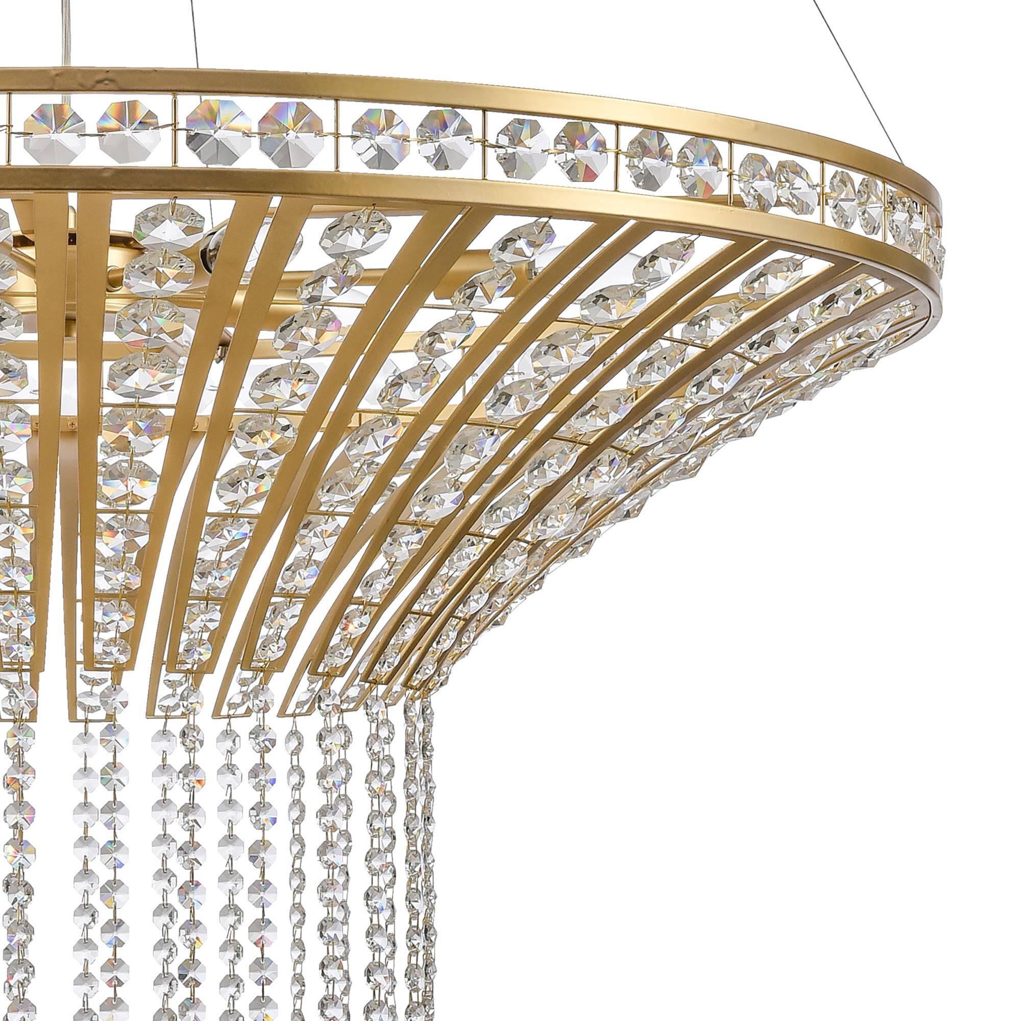 Fantania 97 Inch 8 Light Chandelier by ELK Home