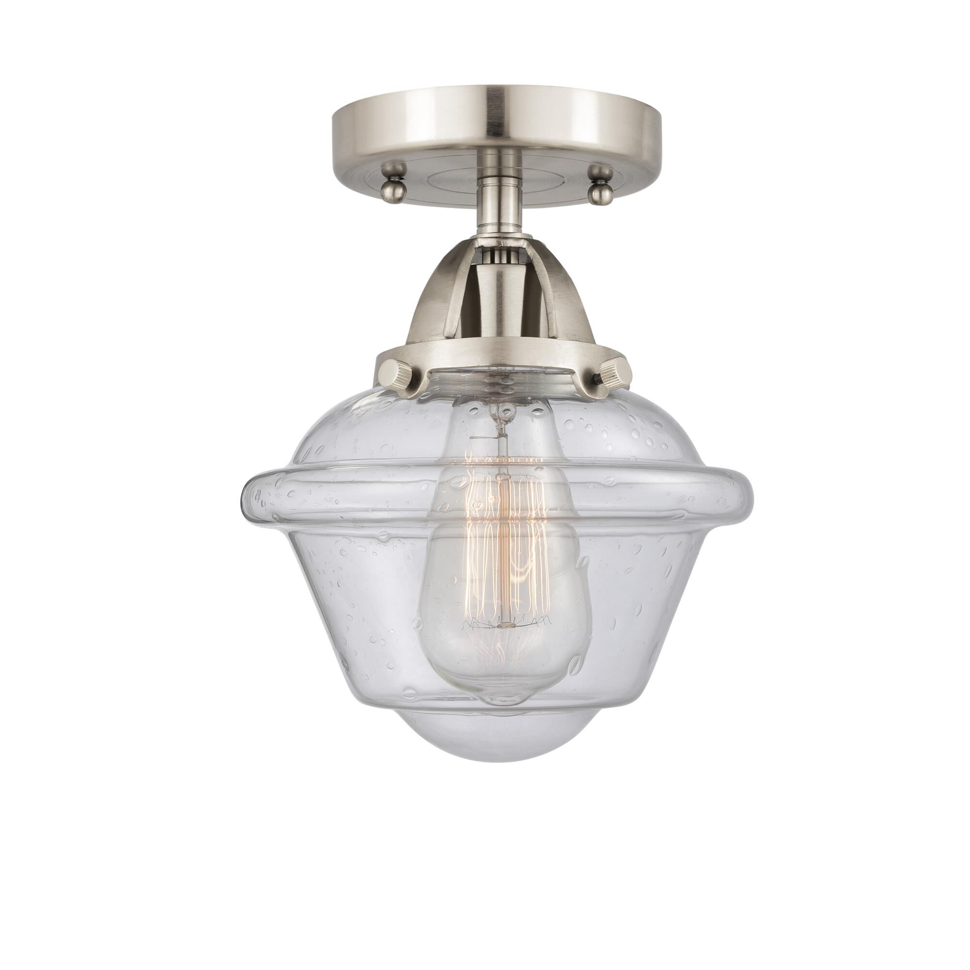 Bruno Marashlian Oxford 7 Inch 1 Light Semi Flush Mount by Innovations Lighting