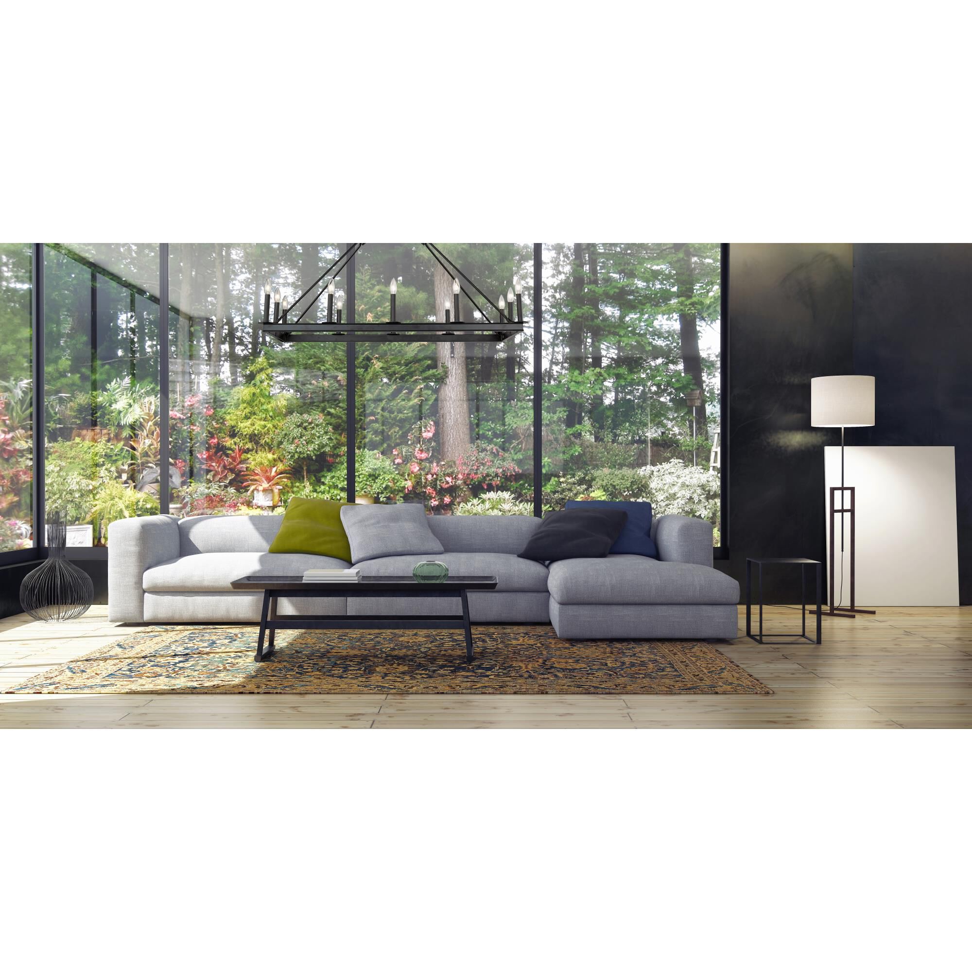 Barclay 45 Inch 12 Light Linear Suspension Light by Z-Lite