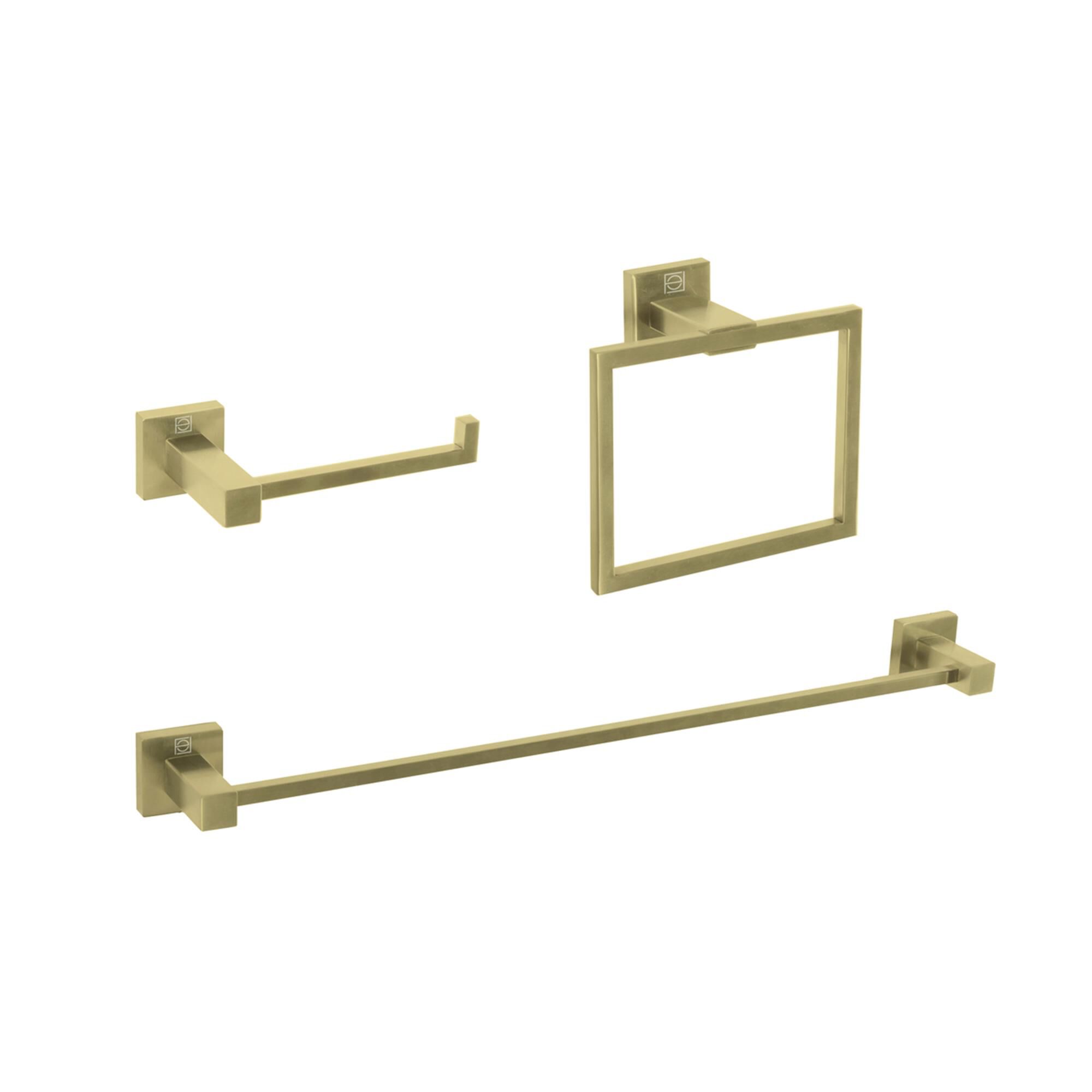 Shown in Brushed Gold finish