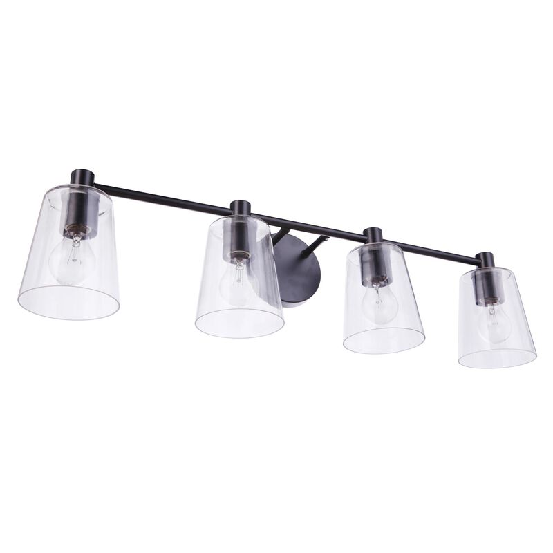 Emilio 32 Inch 4 Light Bath Vanity Light by Craftmade