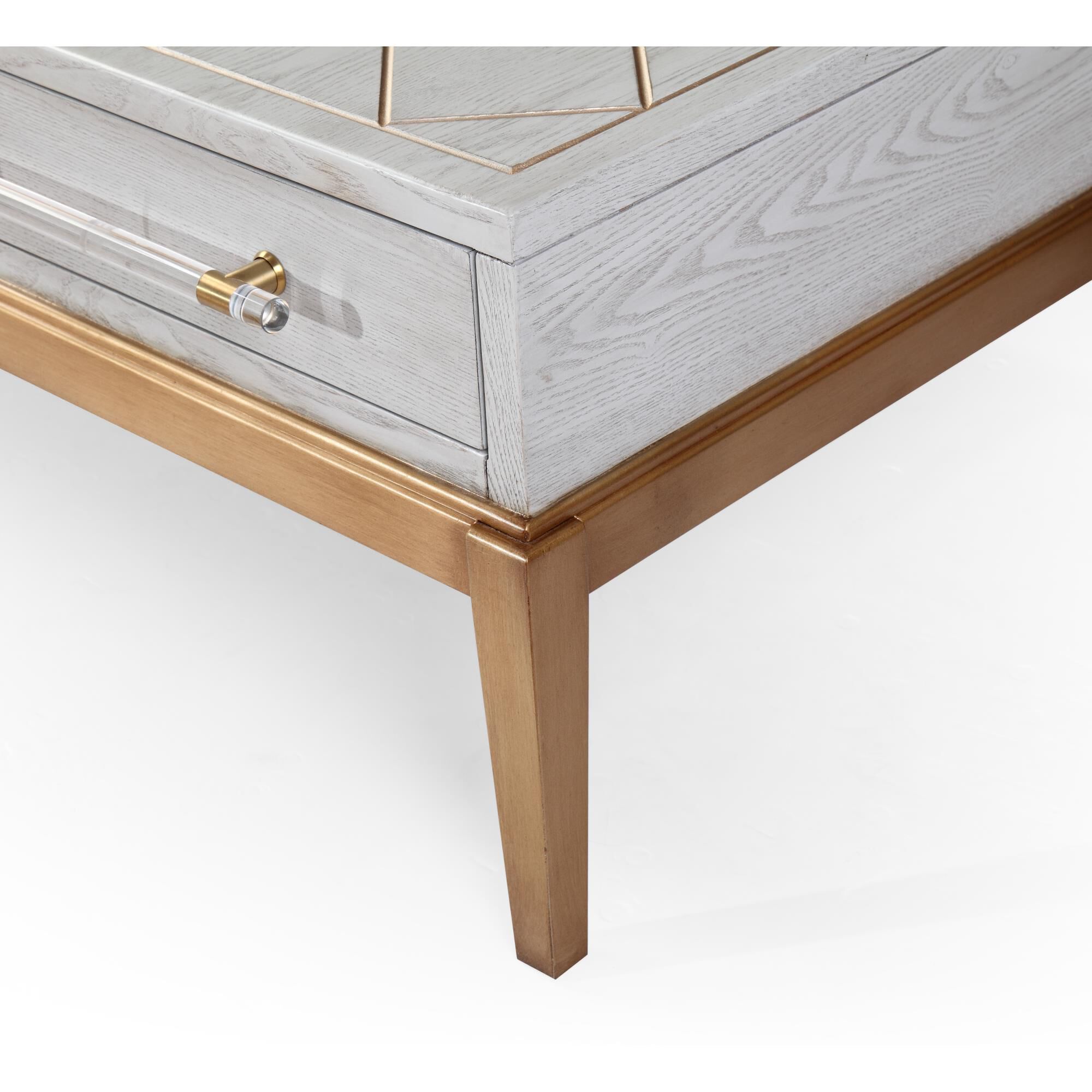 Shown in Gray and Antique Gold finish