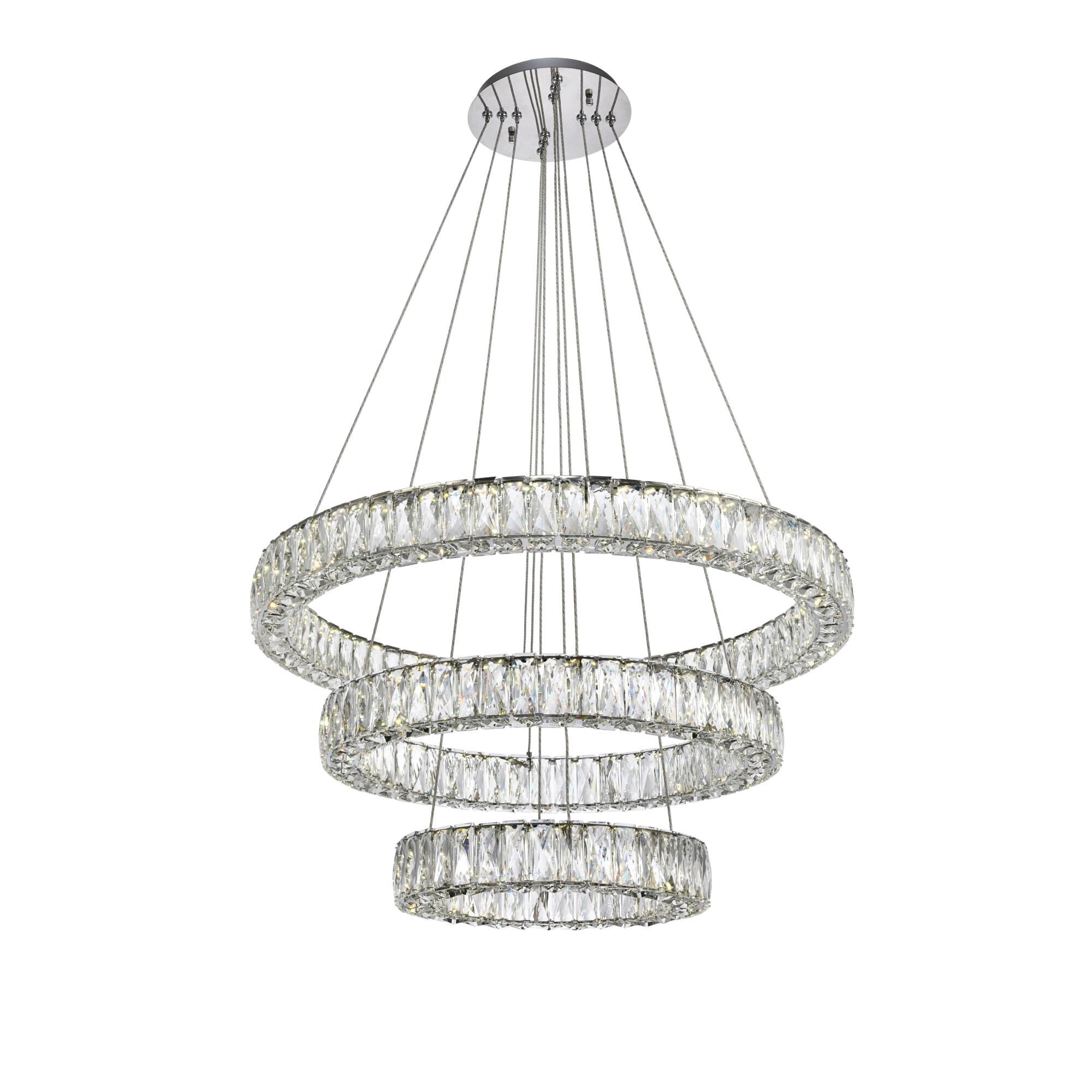 Monroe Chandelier by Elegant Lighting