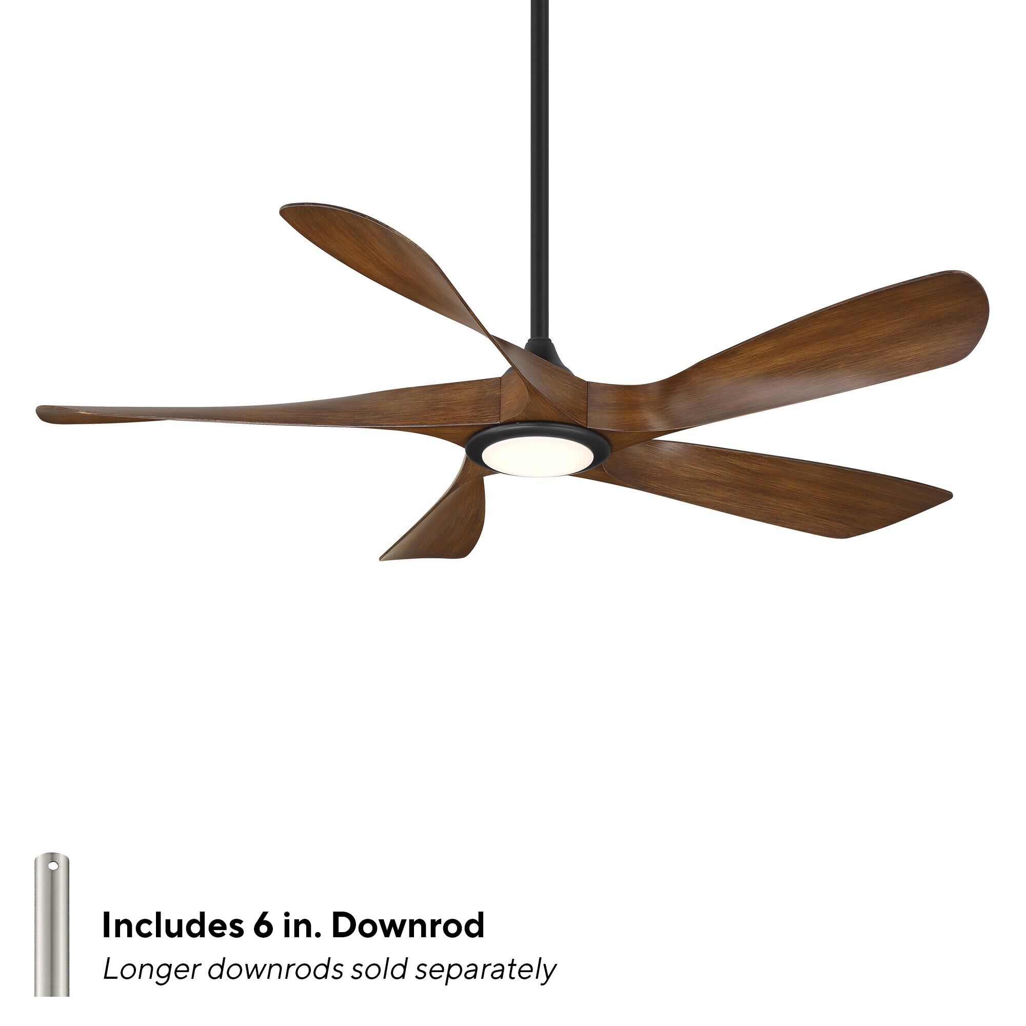 Swirl 54 Inch Ceiling Fan by WAC Lighting
