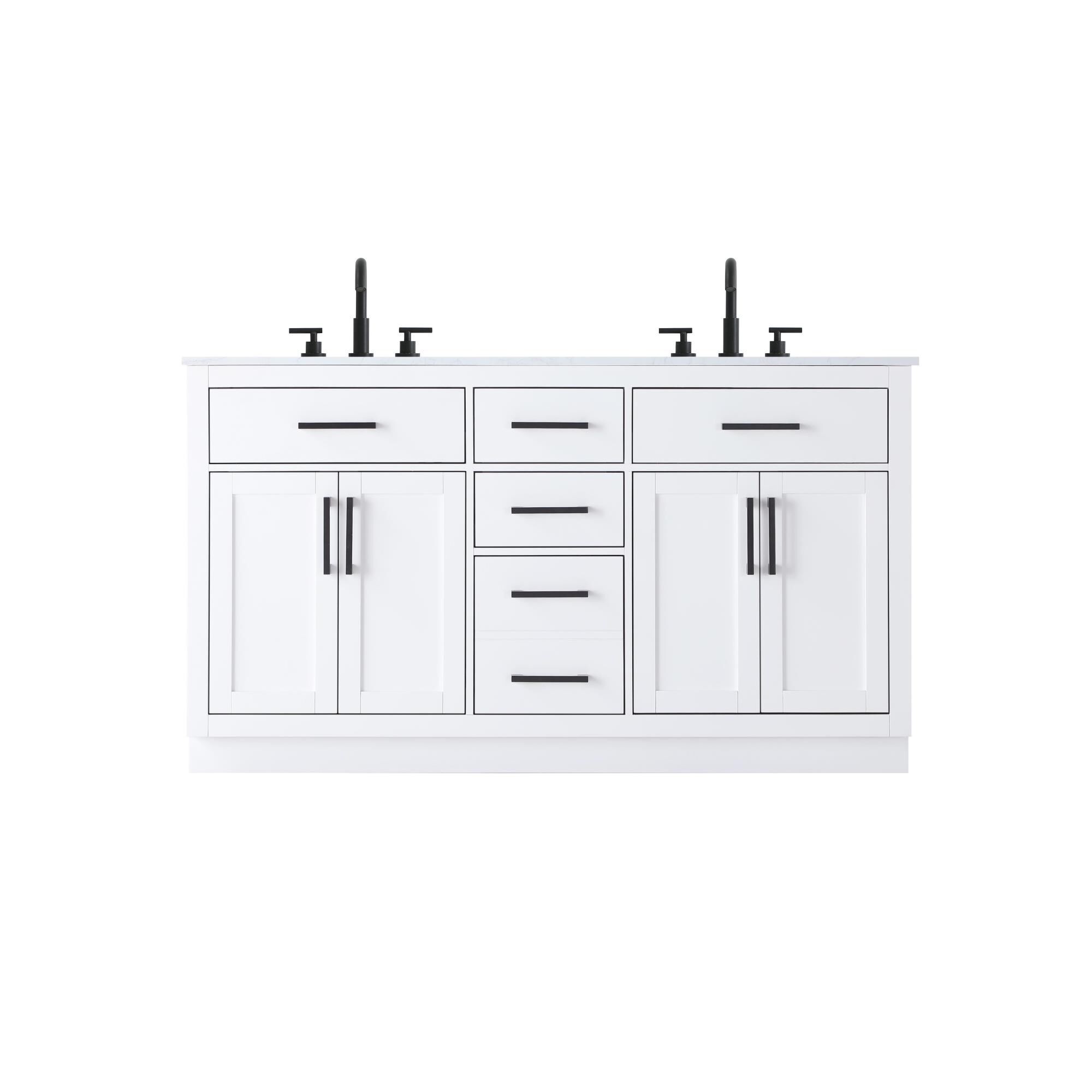 Alden 60 Inch Bath Vanity by Elegant Dcor