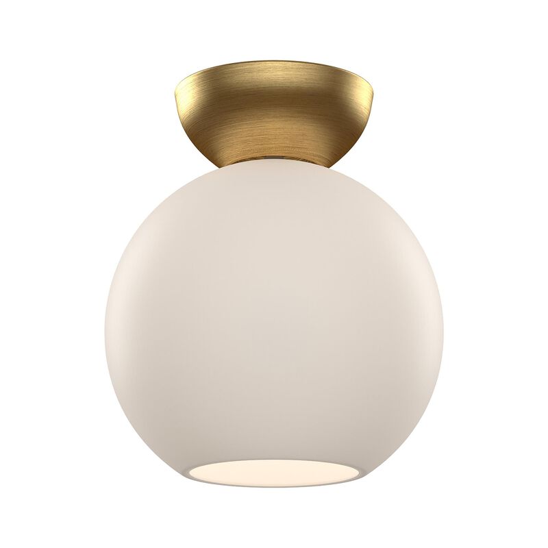 Arcadia 1 Light Semi Flush Mount by Kuzco Lighting