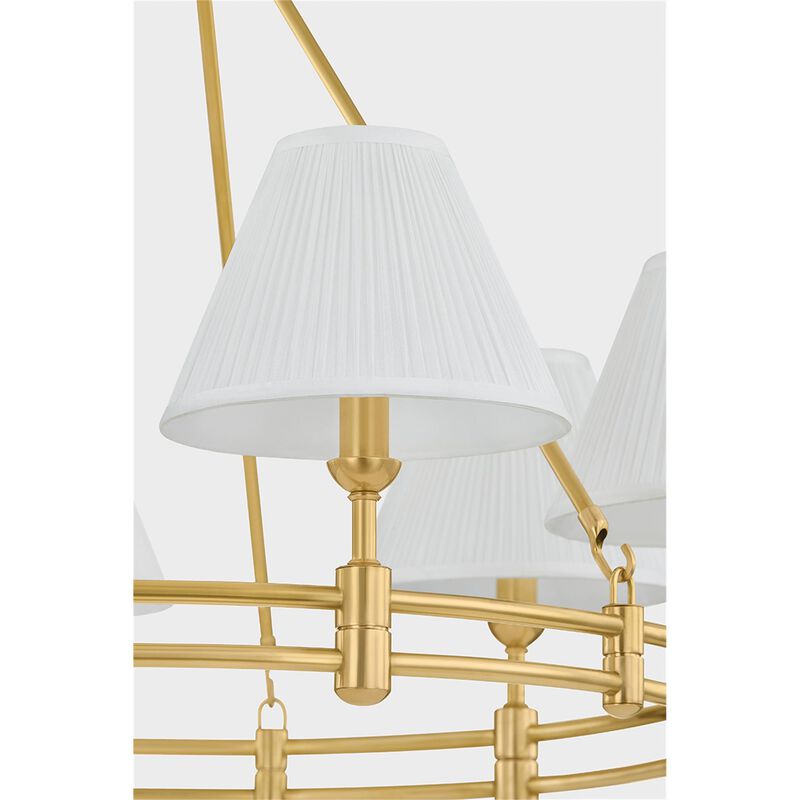 Mark D. Sikes Howard Medium Chandelier by Hudson Valley Lighting
