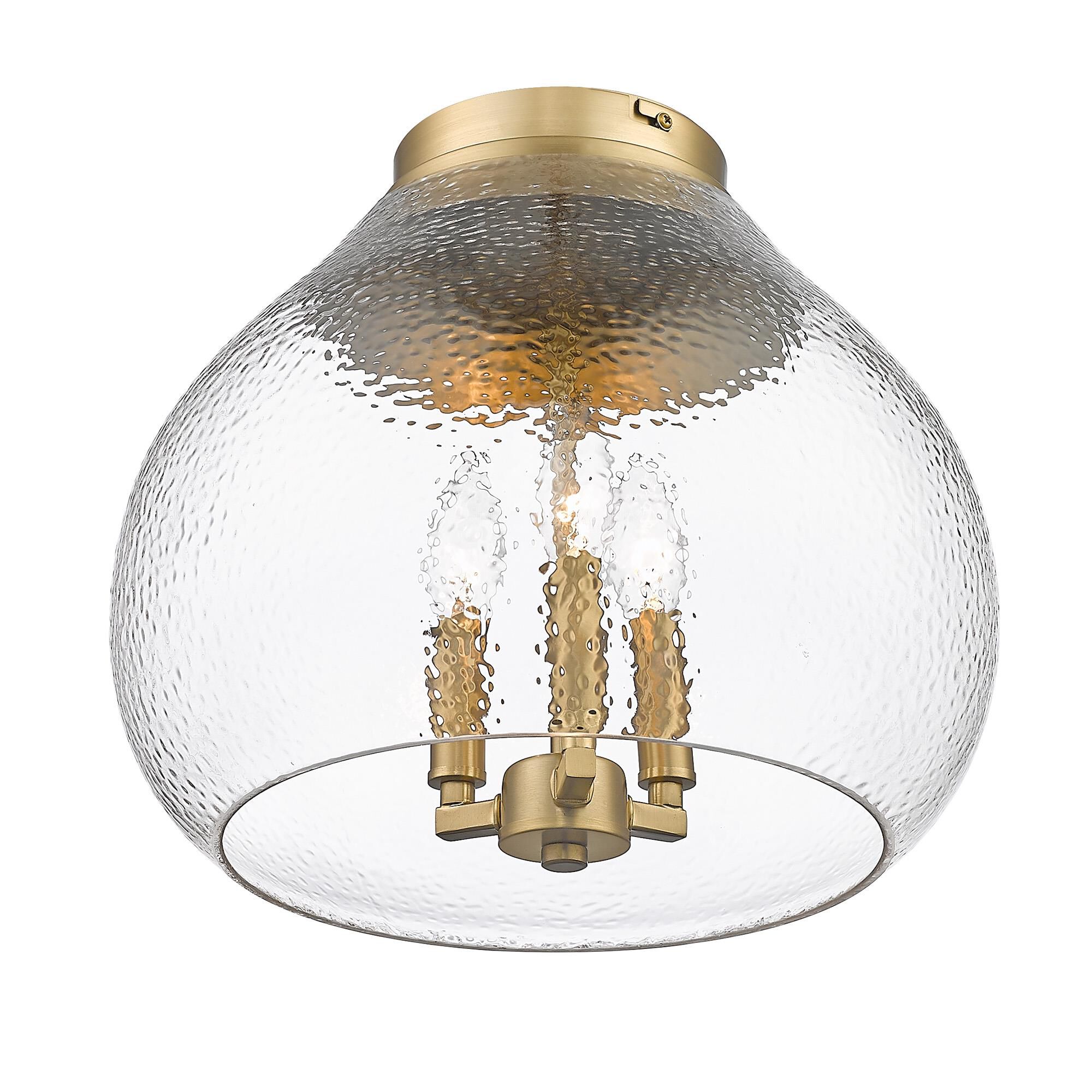 Ariella 14 Inch Semi Flush Mount by Golden Lighting
