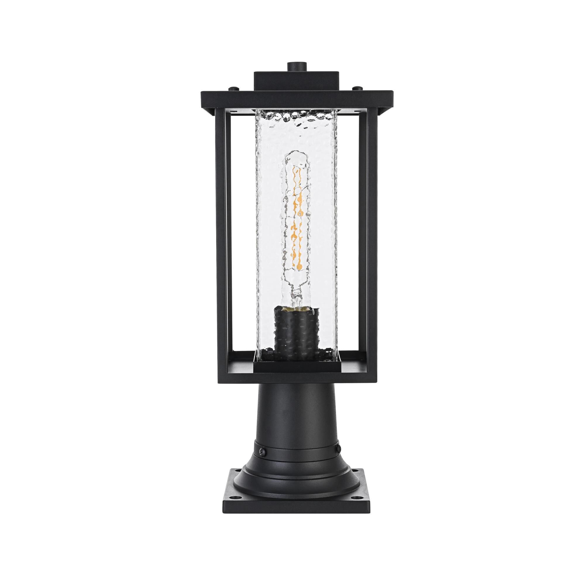 Philip 17 Inch Outdoor Post Lamp by Elegant Lighting