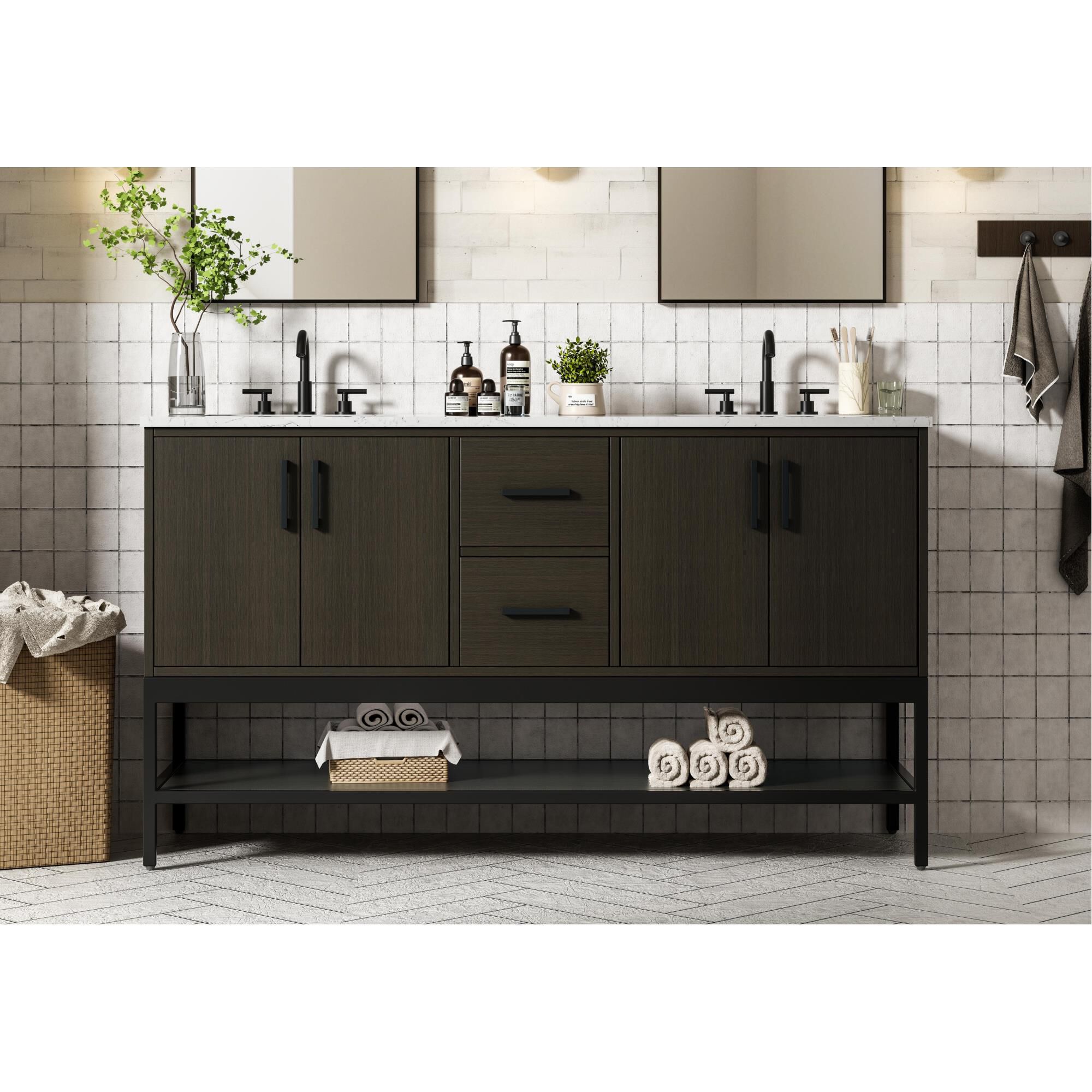 Lennox 0 Inch Bath Vanity by Elegant Dcor