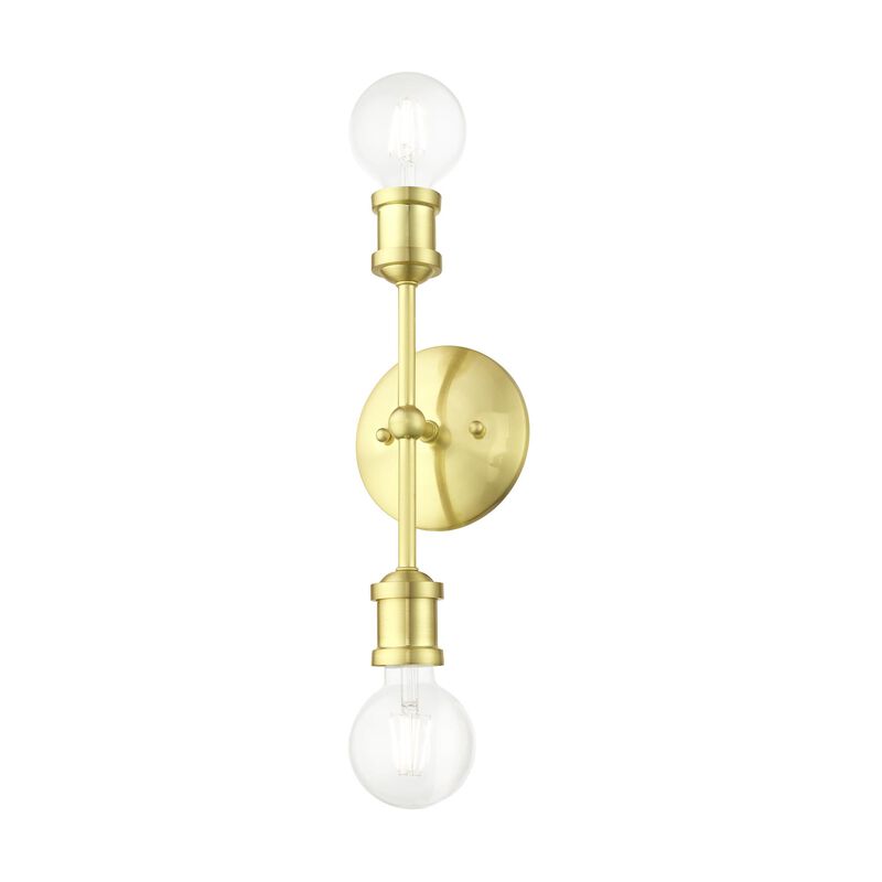 Lansdale 12 Inch 2 Light Bath Vanity Light by Livex Lighting