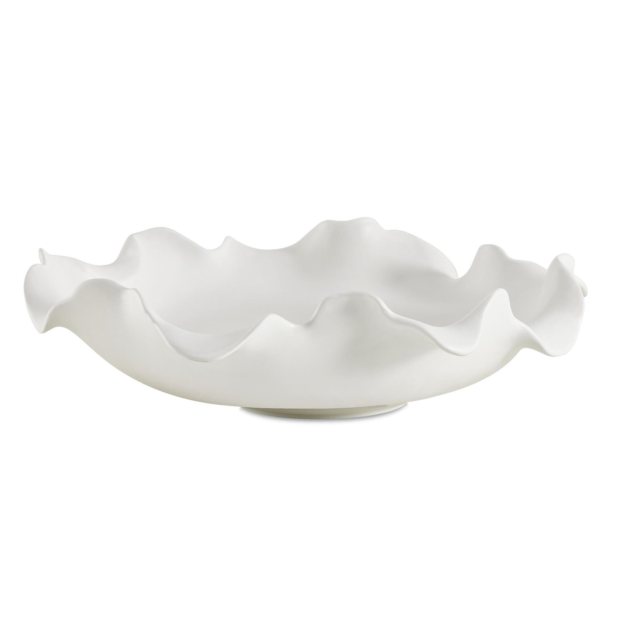 Grace Feyock Wave Crest 20 Inch Bowl by Uttermost
